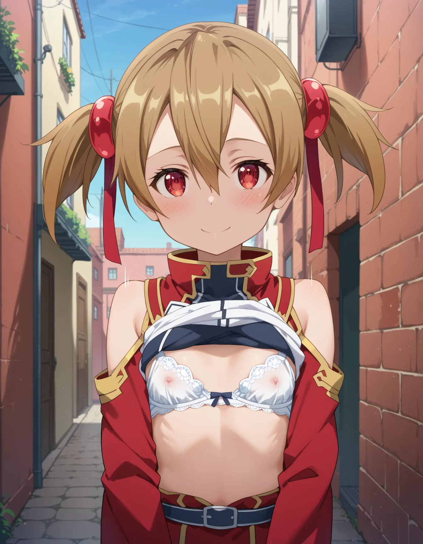 【「下着（ブラジャー・パンティ）」AIエロ画像（イラスト・アニメ・二次元風）15996枚まとめ！(141ページ目)のエロ画像5枚目