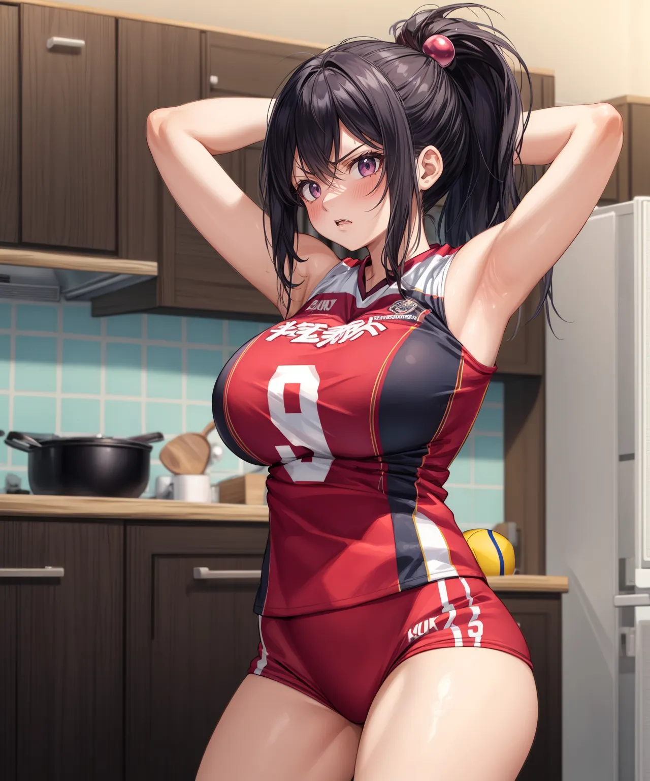 【「爆乳・超乳」AIエロ画像（イラスト・アニメ・二次元風）5621枚まとめ！(48ページ目)のエロ画像14枚目