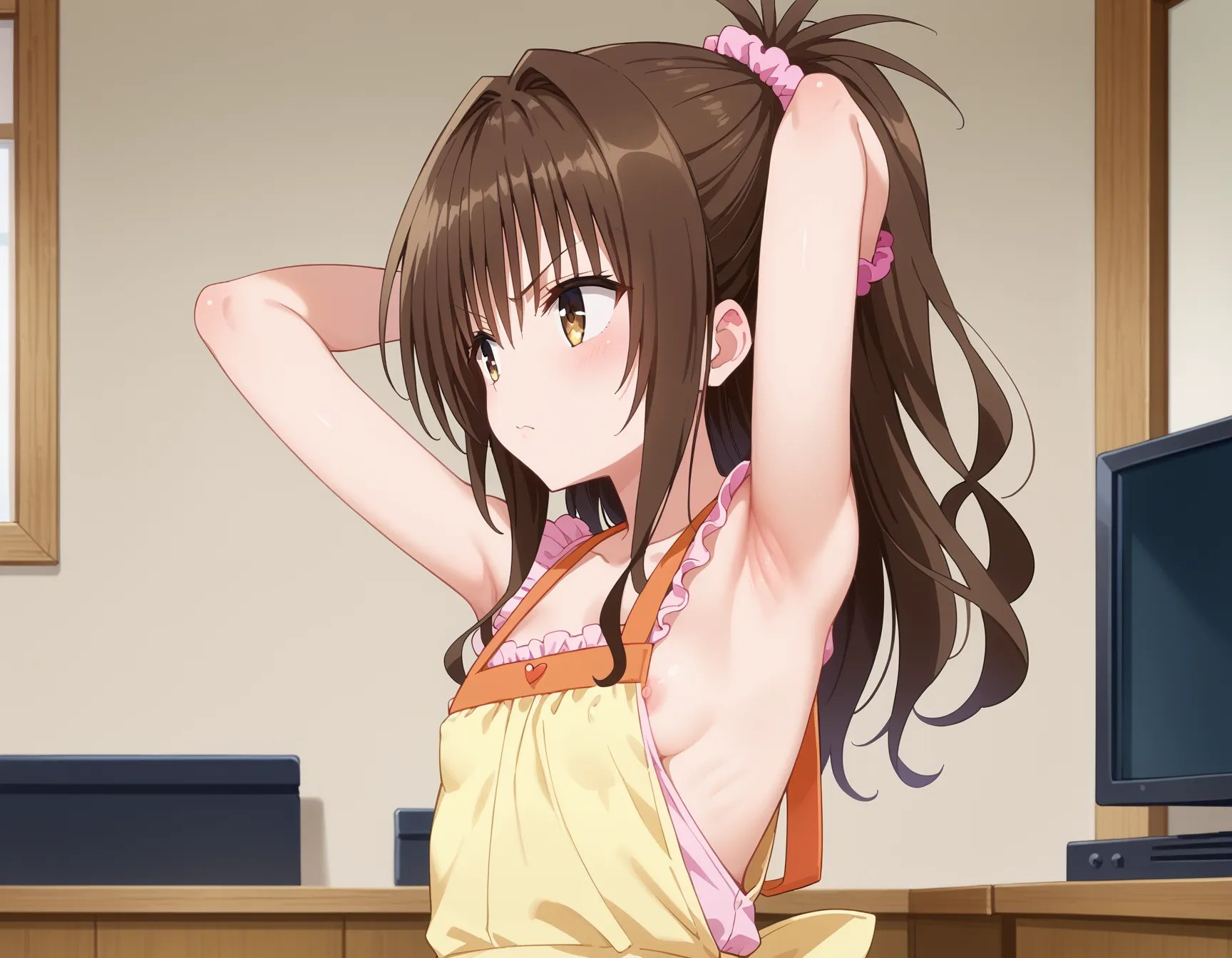 【「下着（ブラジャー・パンティ）」AIエロ画像（イラスト・アニメ・二次元風）15996枚まとめ！(141ページ目)のエロ画像4枚目