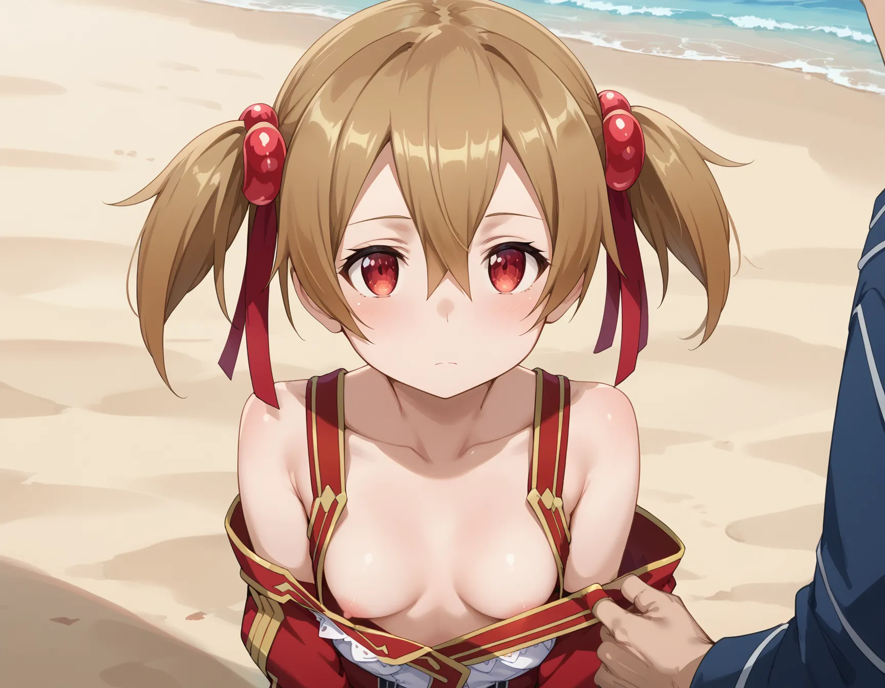 【「下着（ブラジャー・パンティ）」AIエロ画像（イラスト・アニメ・二次元風）15996枚まとめ！(141ページ目)のエロ画像3枚目