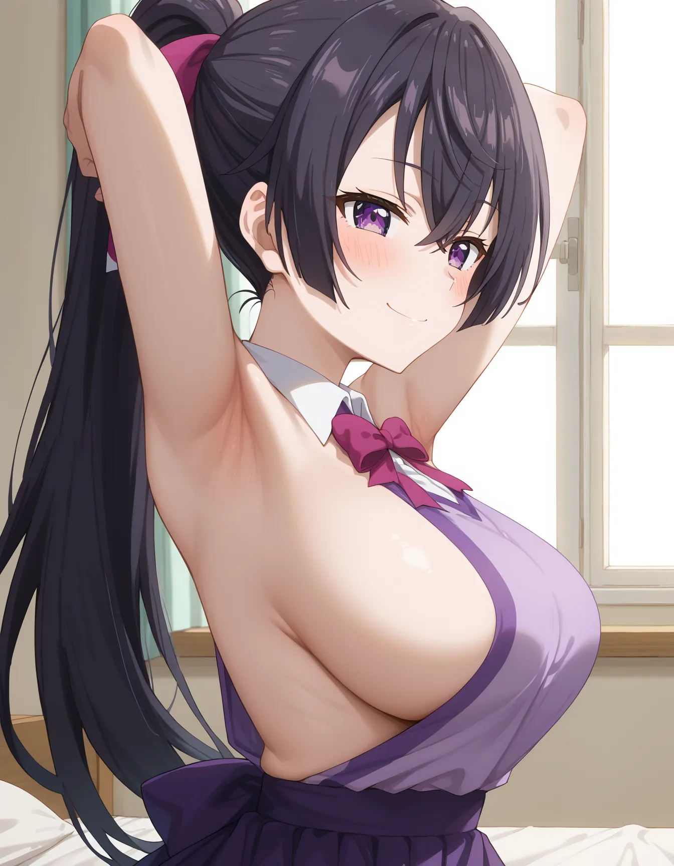 【「巨乳×アイドル」AIエロ画像（イラスト・アニメ・二次元風）253枚まとめ！(3ページ目)のエロ画像9枚目