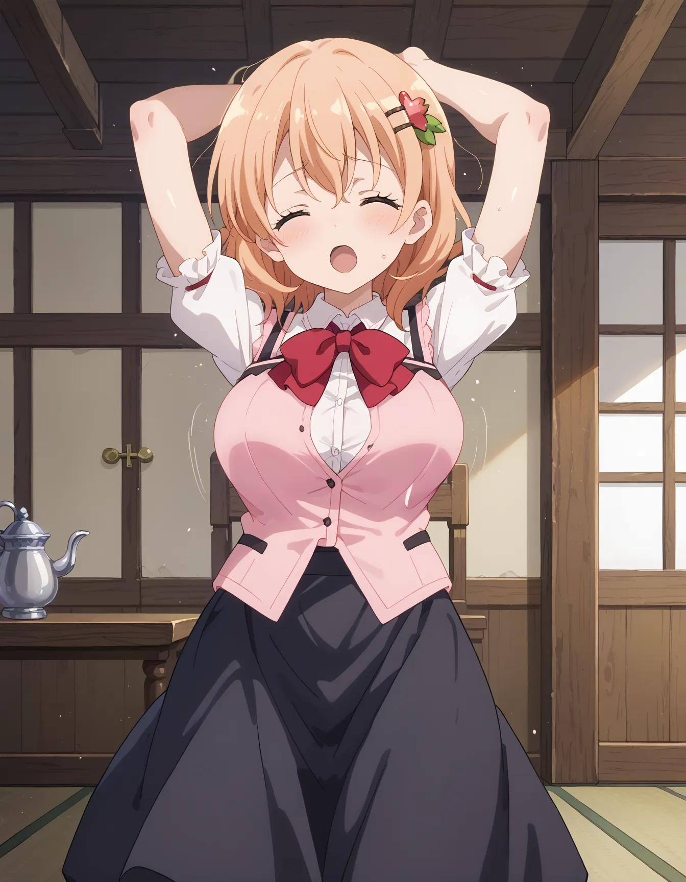 【「下着（ブラジャー・パンティ）」AIエロ画像（イラスト・アニメ・二次元風）15996枚まとめ！(139ページ目)のエロ画像5枚目