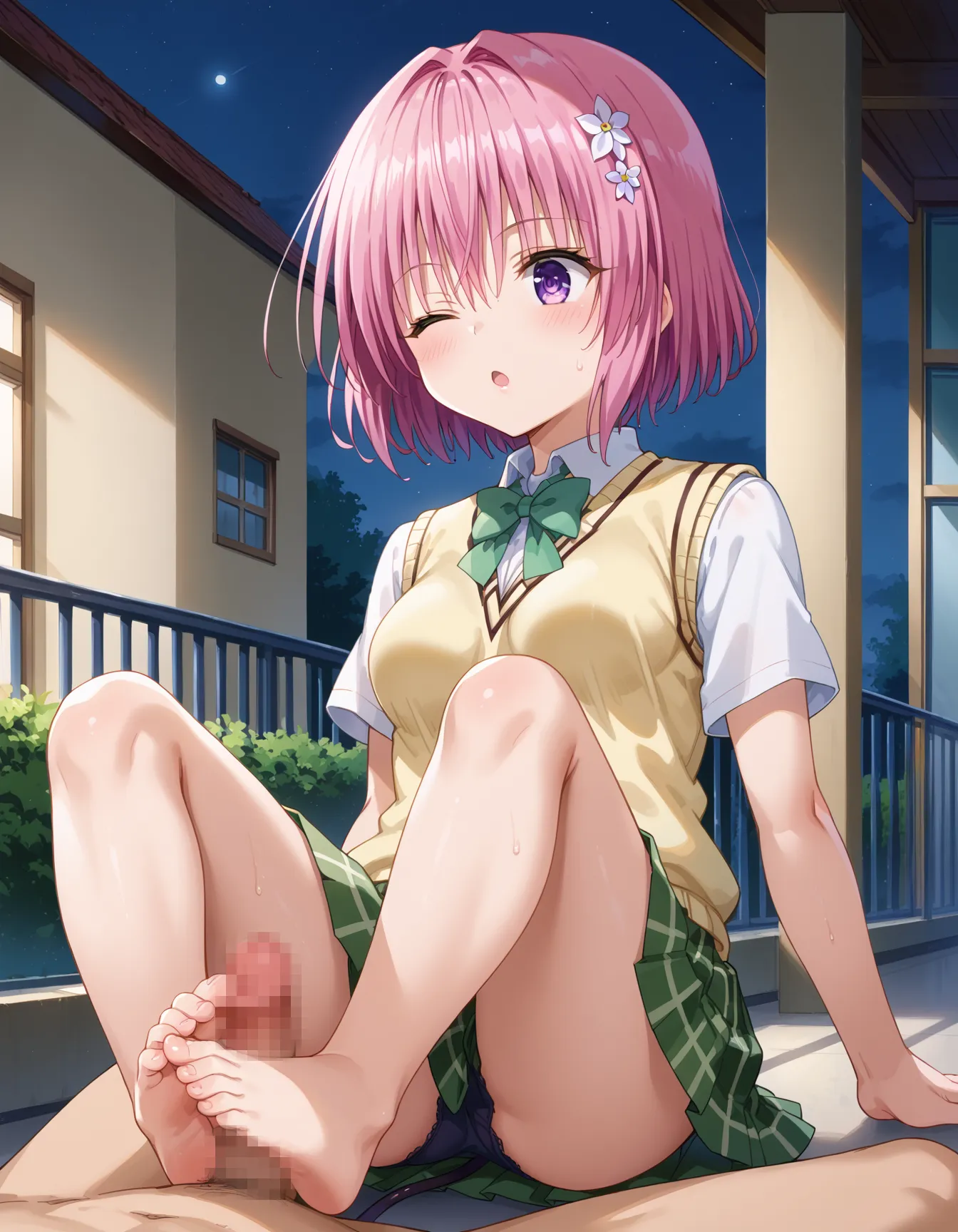 【「学制服」AIエロ画像（イラスト・アニメ・二次元風）4855枚まとめ！(41ページ目)のエロ画像27枚目