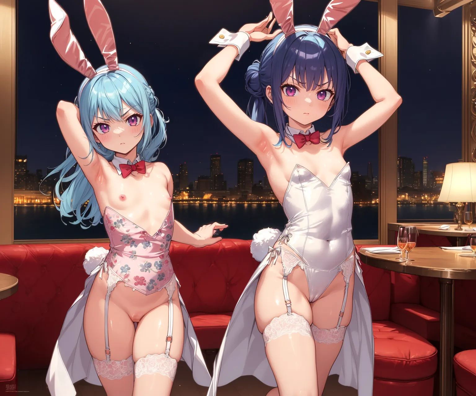 【「下着（ブラジャー・パンティ）」AIエロ画像（イラスト・アニメ・二次元風）15996枚まとめ！(137ページ目)のエロ画像22枚目