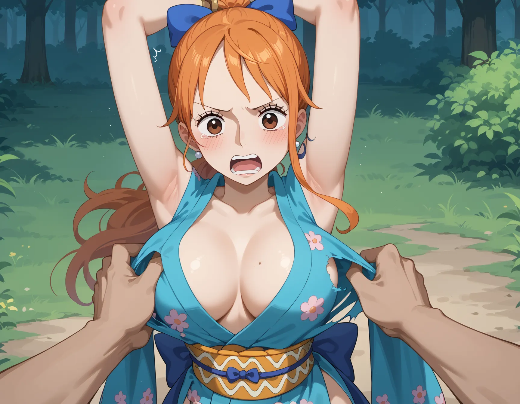 【「下着（ブラジャー・パンティ）」AIエロ画像（イラスト・アニメ・二次元風）15996枚まとめ！(137ページ目)のエロ画像11枚目