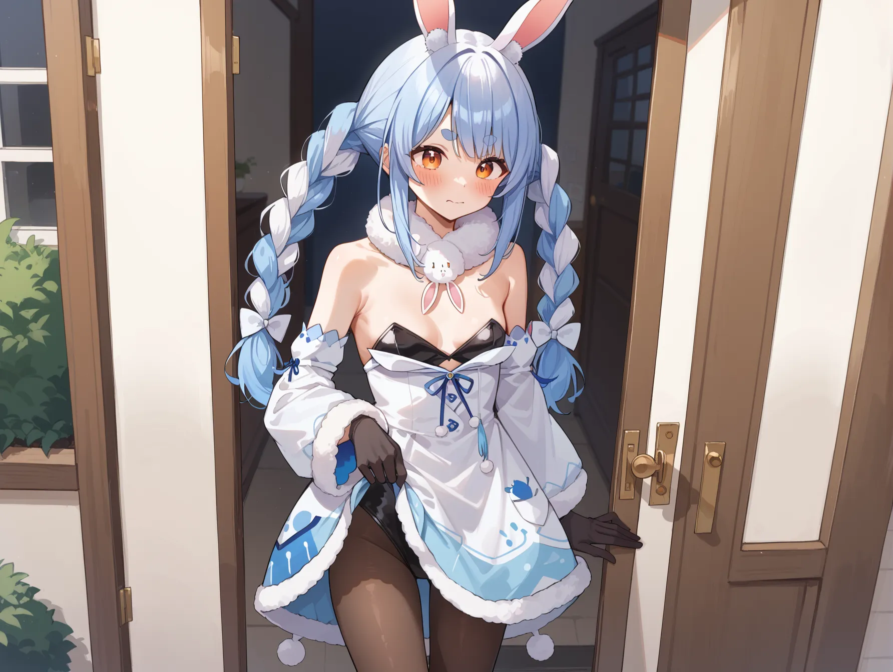 【「下着（ブラジャー・パンティ）」AIエロ画像（イラスト・アニメ・二次元風）15996枚まとめ！(137ページ目)のエロ画像2枚目