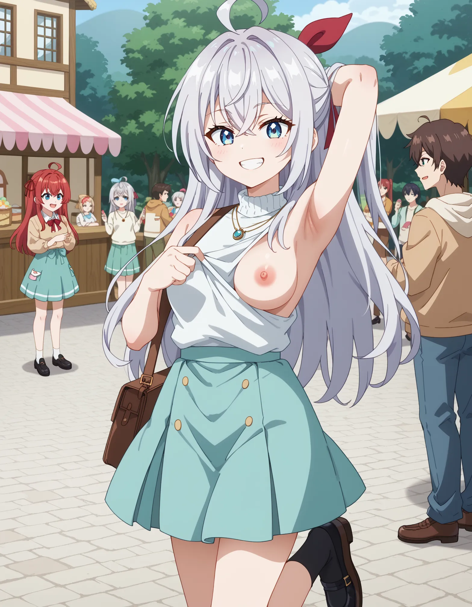 【「腋・脇」AIエロ画像（イラスト・アニメ・二次元風）4705枚まとめ！(40ページ目)のエロ画像30枚目