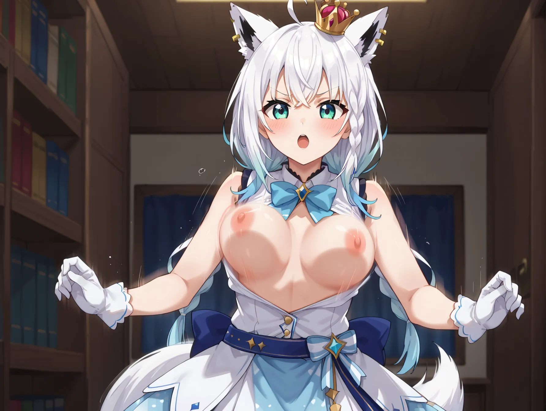 【「下着（ブラジャー・パンティ）」AIエロ画像（イラスト・アニメ・二次元風）15996枚まとめ！(135ページ目)のエロ画像28枚目