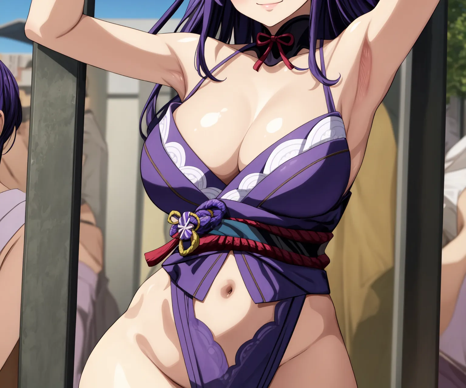 【「腋・脇」AIエロ画像（イラスト・アニメ・二次元風）4705枚まとめ！(40ページ目)のエロ画像20枚目