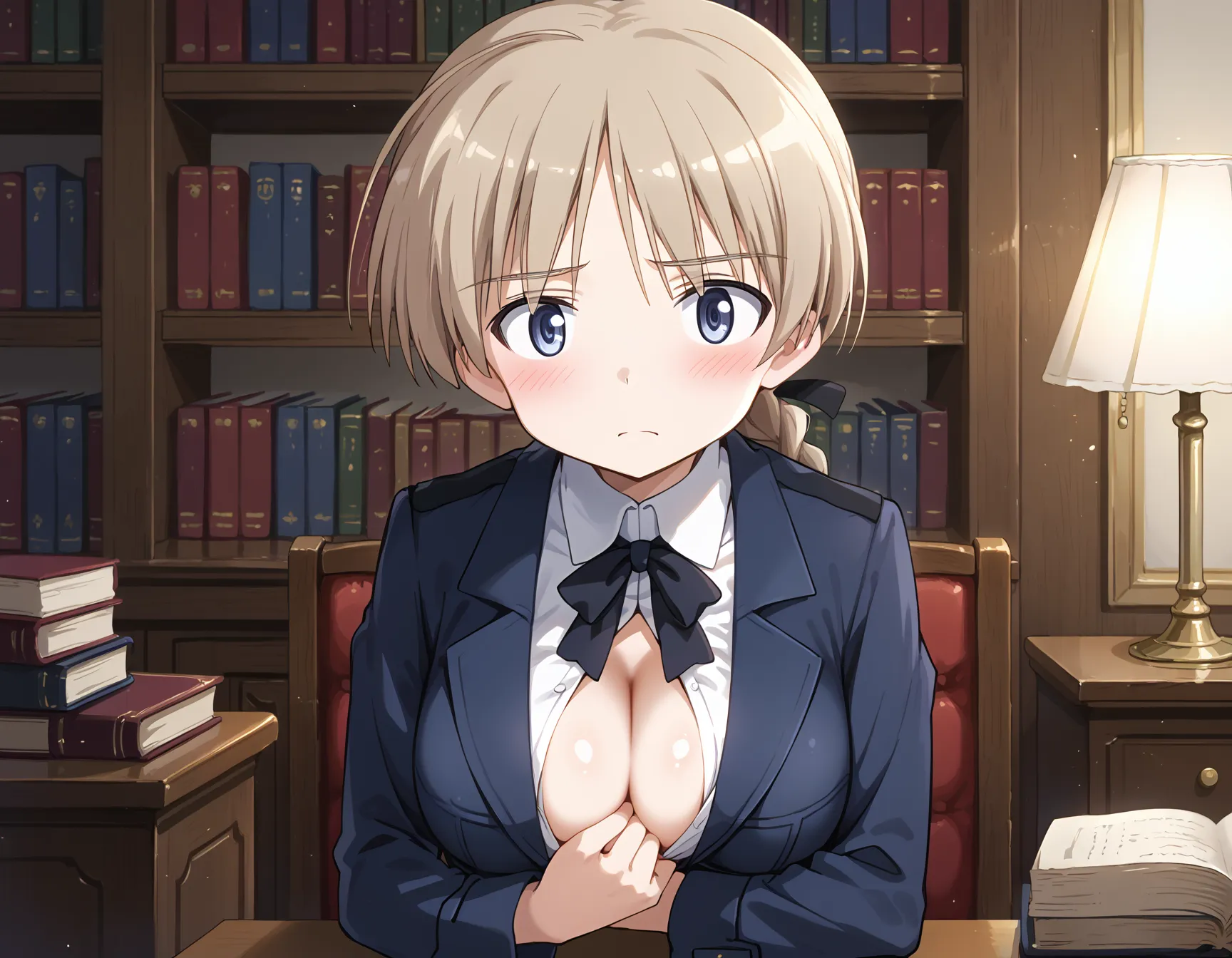 【「下着（ブラジャー・パンティ）」AIエロ画像（イラスト・アニメ・二次元風）15996枚まとめ！(135ページ目)のエロ画像17枚目