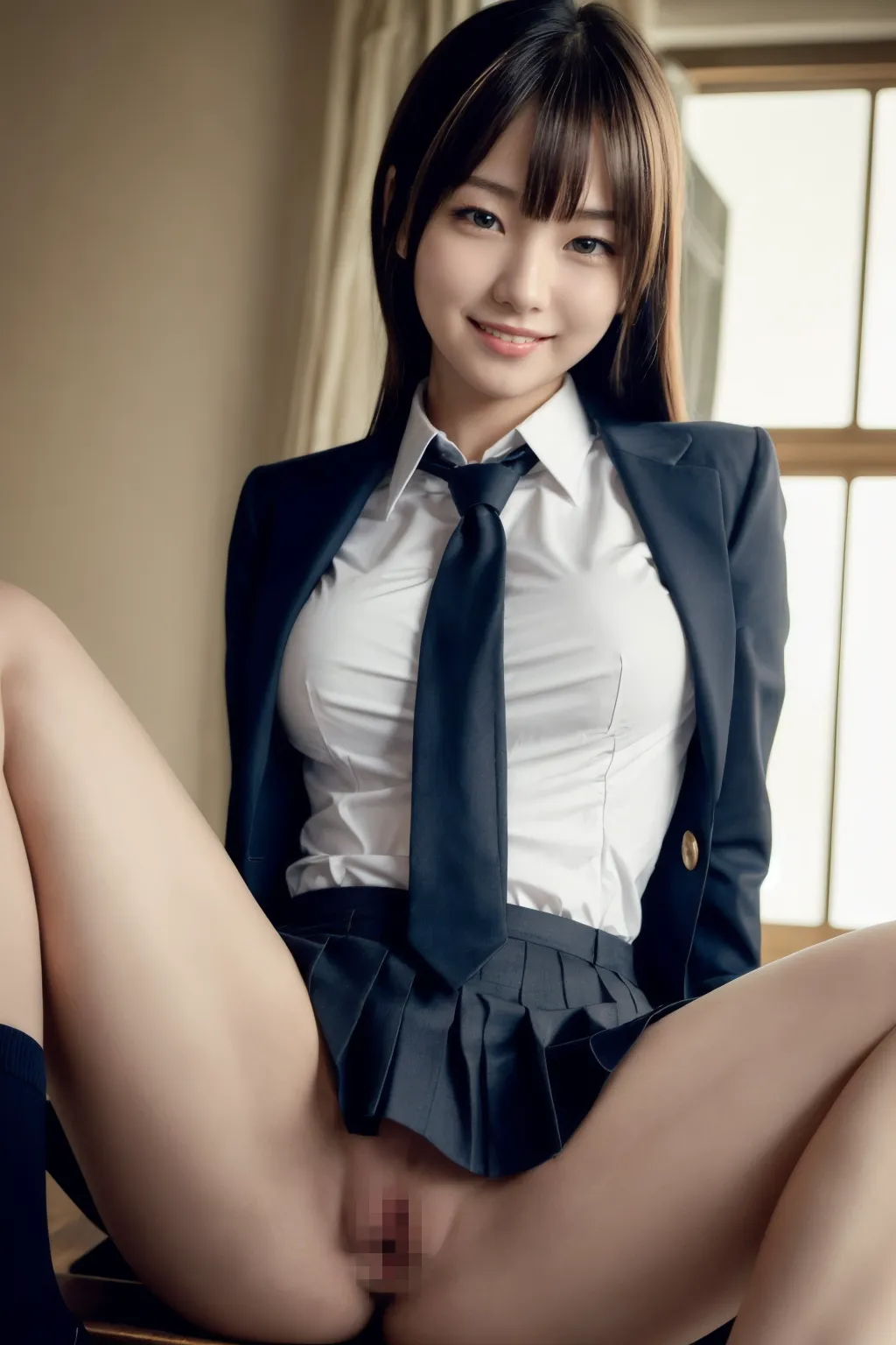 【「女子校生・JK×おまんこ」AIエロ画像（リアル・実写・フォト風）1655枚まとめ！(13ページ目)のエロ画像5枚目