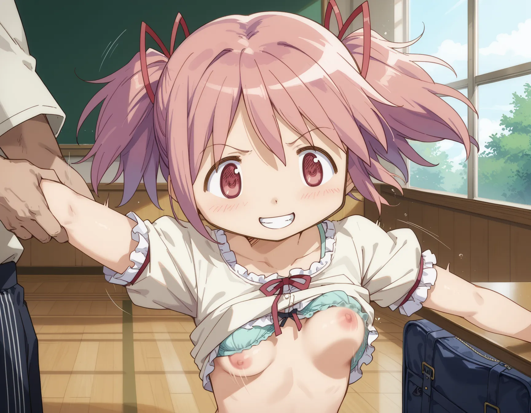 【「下着（ブラジャー・パンティ）」AIエロ画像（イラスト・アニメ・二次元風）15996枚まとめ！(135ページ目)のエロ画像14枚目