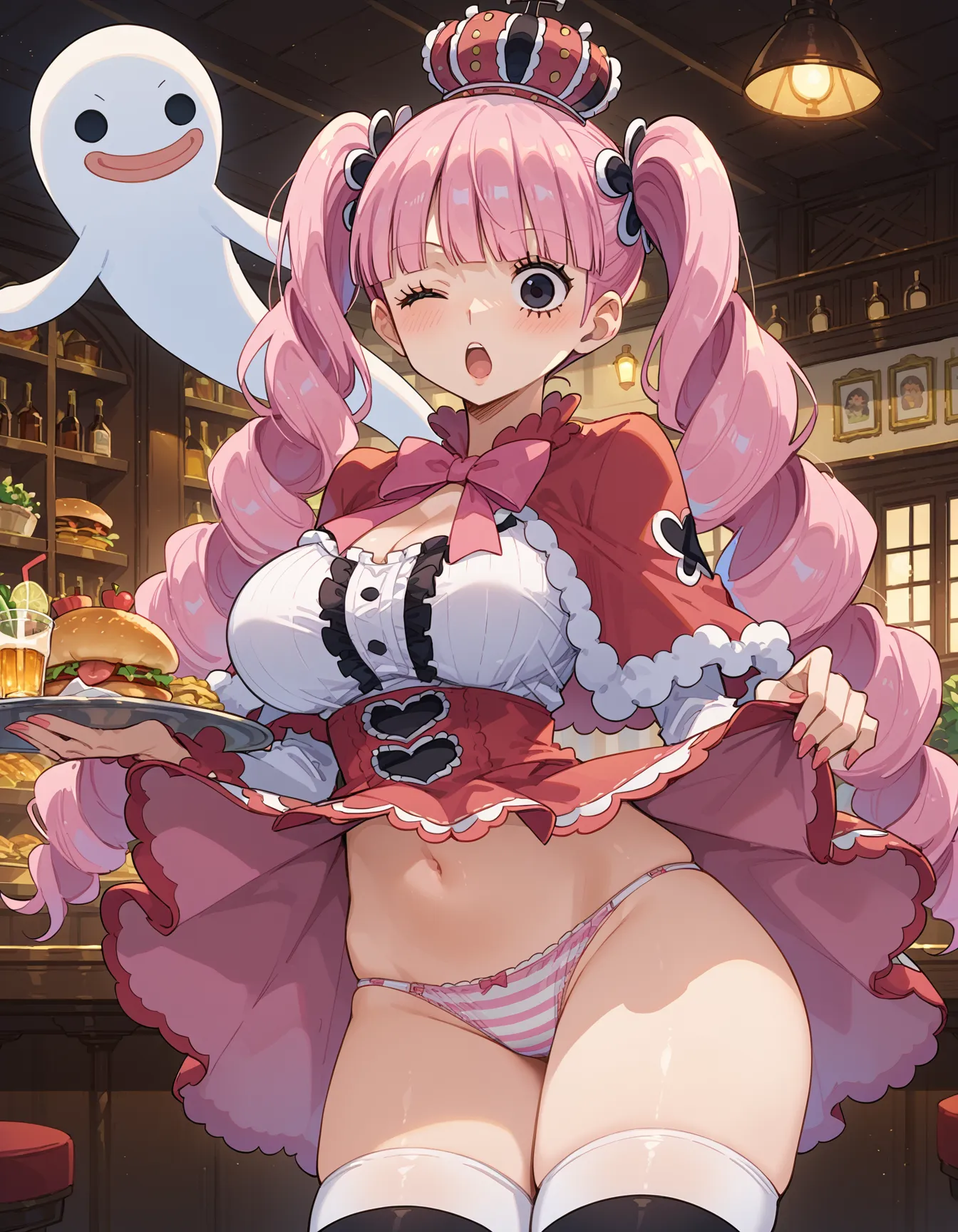 【「下着（ブラジャー・パンティ）」AIエロ画像（イラスト・アニメ・二次元風）15996枚まとめ！(135ページ目)のエロ画像13枚目