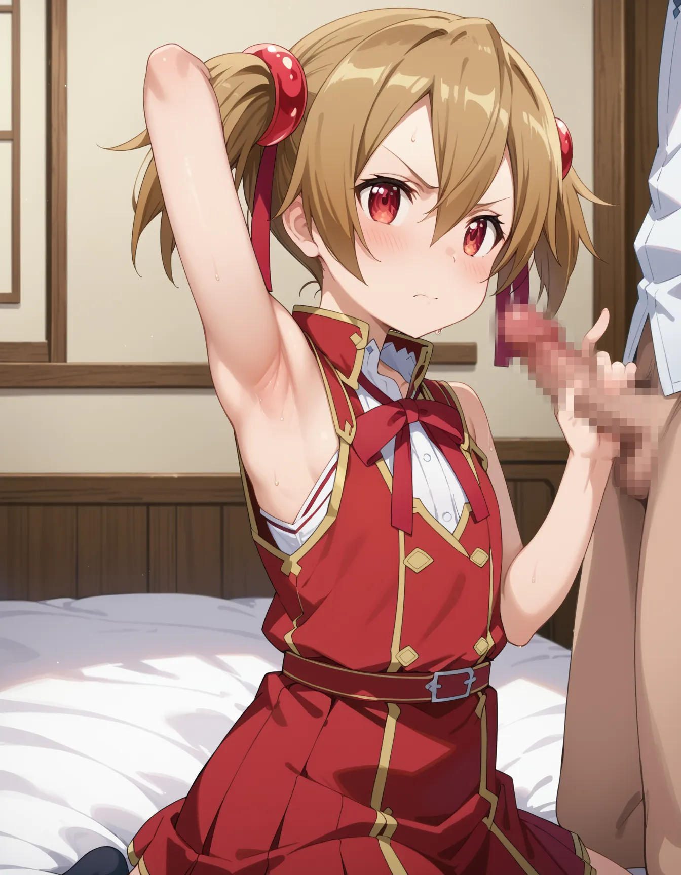 【「学制服」AIエロ画像（イラスト・アニメ・二次元風）4855枚まとめ！(40ページ目)のエロ画像29枚目