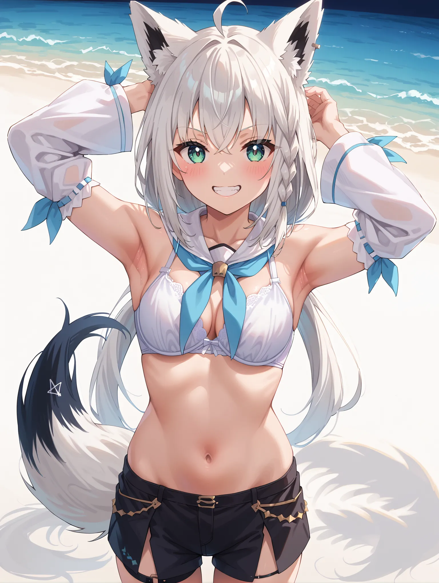 【「下着（ブラジャー・パンティ）」AIエロ画像（イラスト・アニメ・二次元風）15996枚まとめ！(134ページ目)のエロ画像29枚目