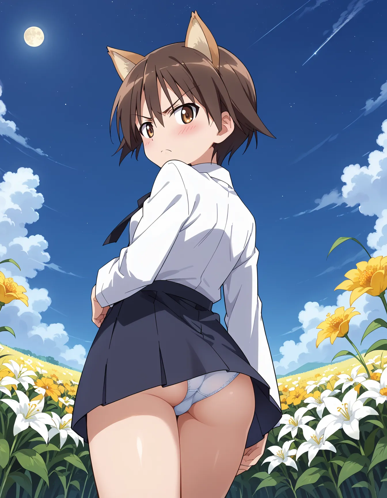 【「尻」AIエロ画像（イラスト・アニメ・二次元風）13361枚まとめ！(112ページ目)のエロ画像11枚目