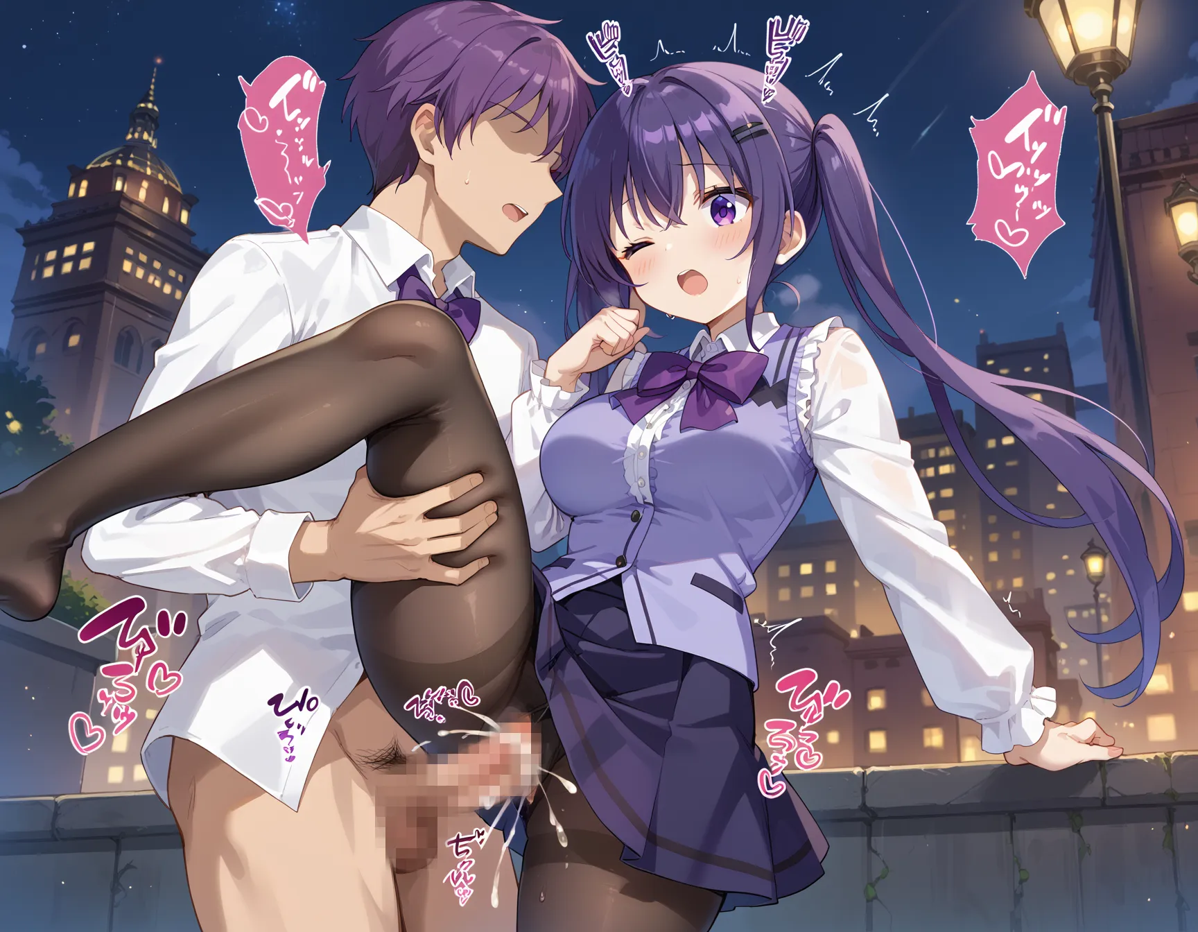 【「パンスト」AIエロ画像（イラスト・アニメ・二次元風）1436枚まとめ！(13ページ目)のエロ画像27枚目