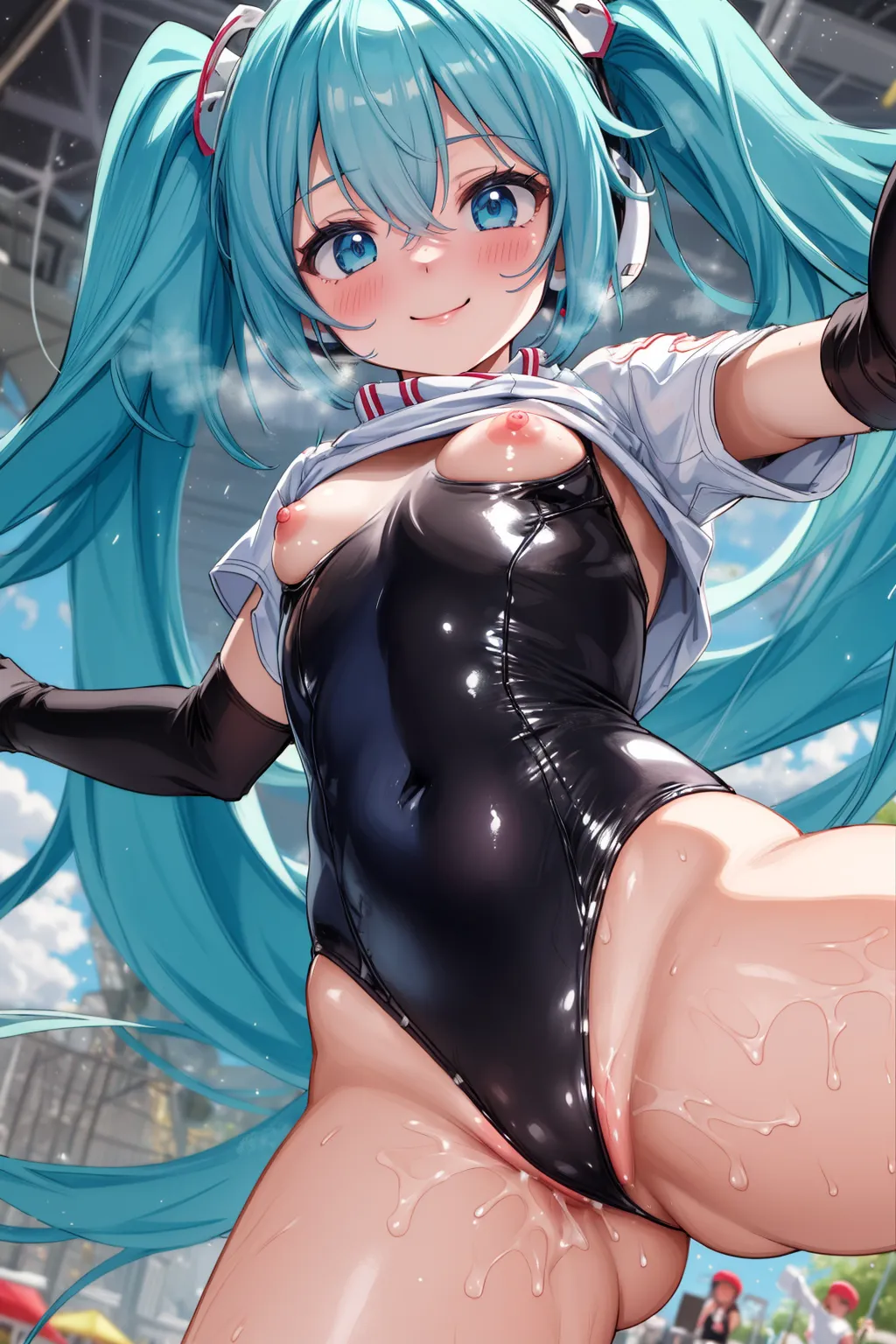 【「貧乳」AIエロ画像（イラスト・アニメ・二次元風）8390枚まとめ！(72ページ目)のエロ画像20枚目