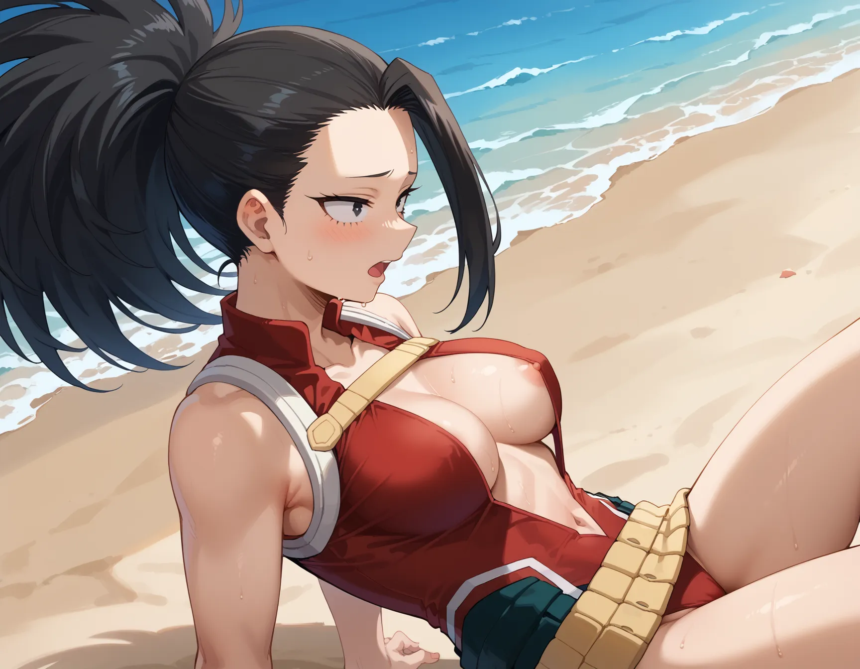 【「下着（ブラジャー・パンティ）」AIエロ画像（イラスト・アニメ・二次元風）15996枚まとめ！(134ページ目)のエロ画像13枚目