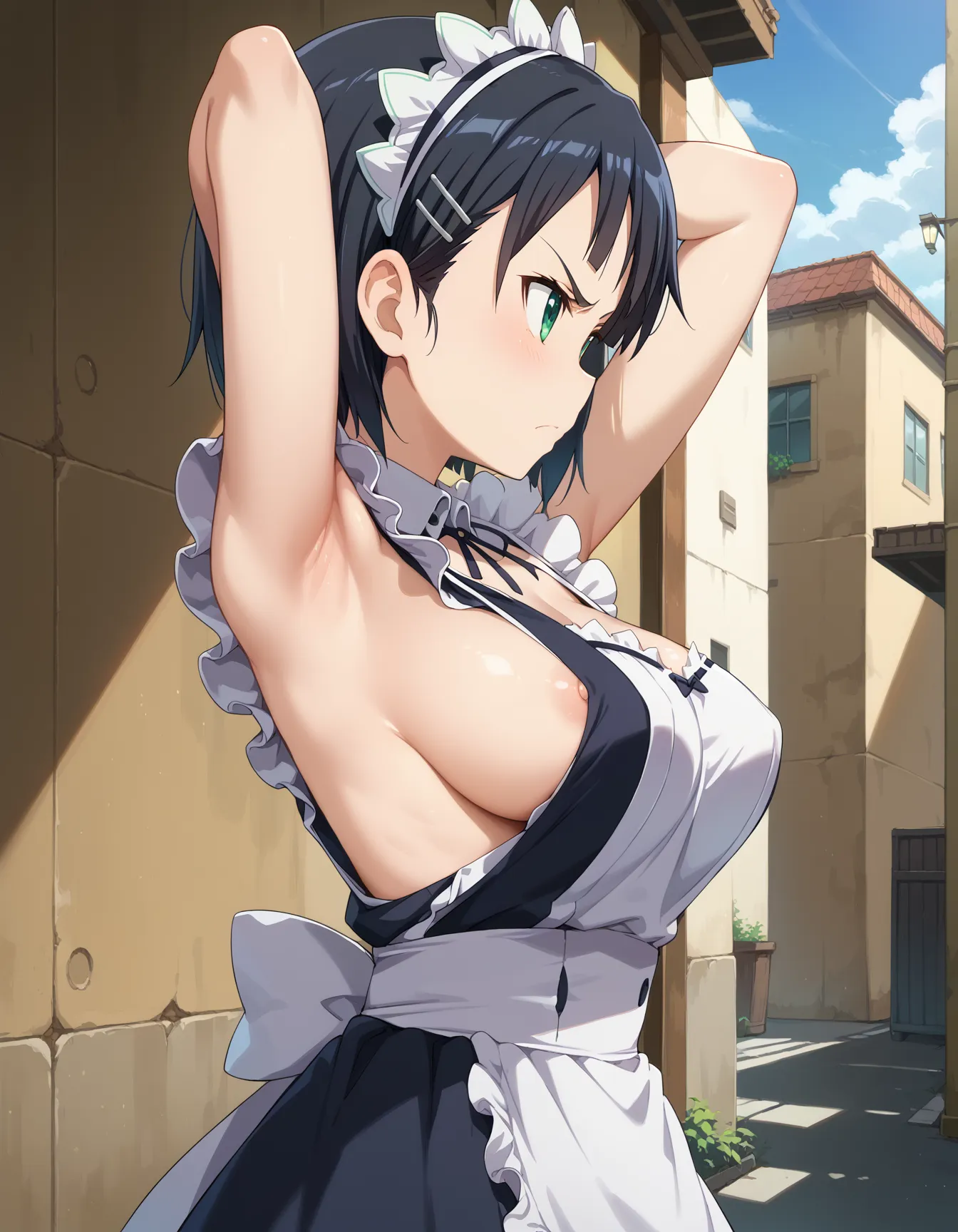 【「下着（ブラジャー・パンティ）」AIエロ画像（イラスト・アニメ・二次元風）15996枚まとめ！(134ページ目)のエロ画像11枚目