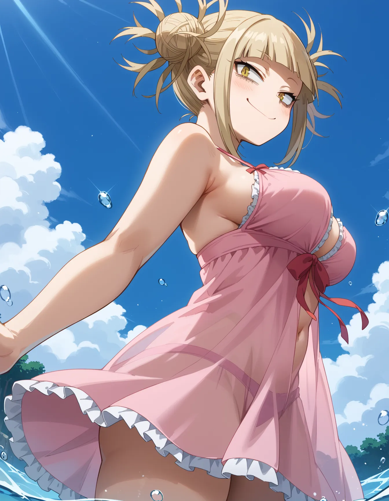 【「下着（ブラジャー・パンティ）」AIエロ画像（イラスト・アニメ・二次元風）15996枚まとめ！(134ページ目)のエロ画像8枚目