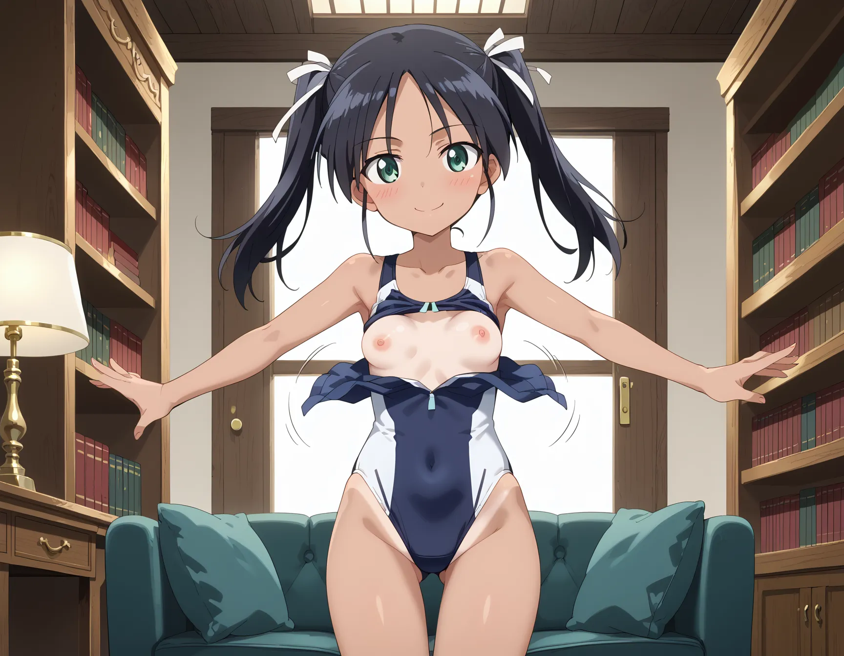 【「下着（ブラジャー・パンティ）」AIエロ画像（イラスト・アニメ・二次元風）15996枚まとめ！(134ページ目)のエロ画像4枚目