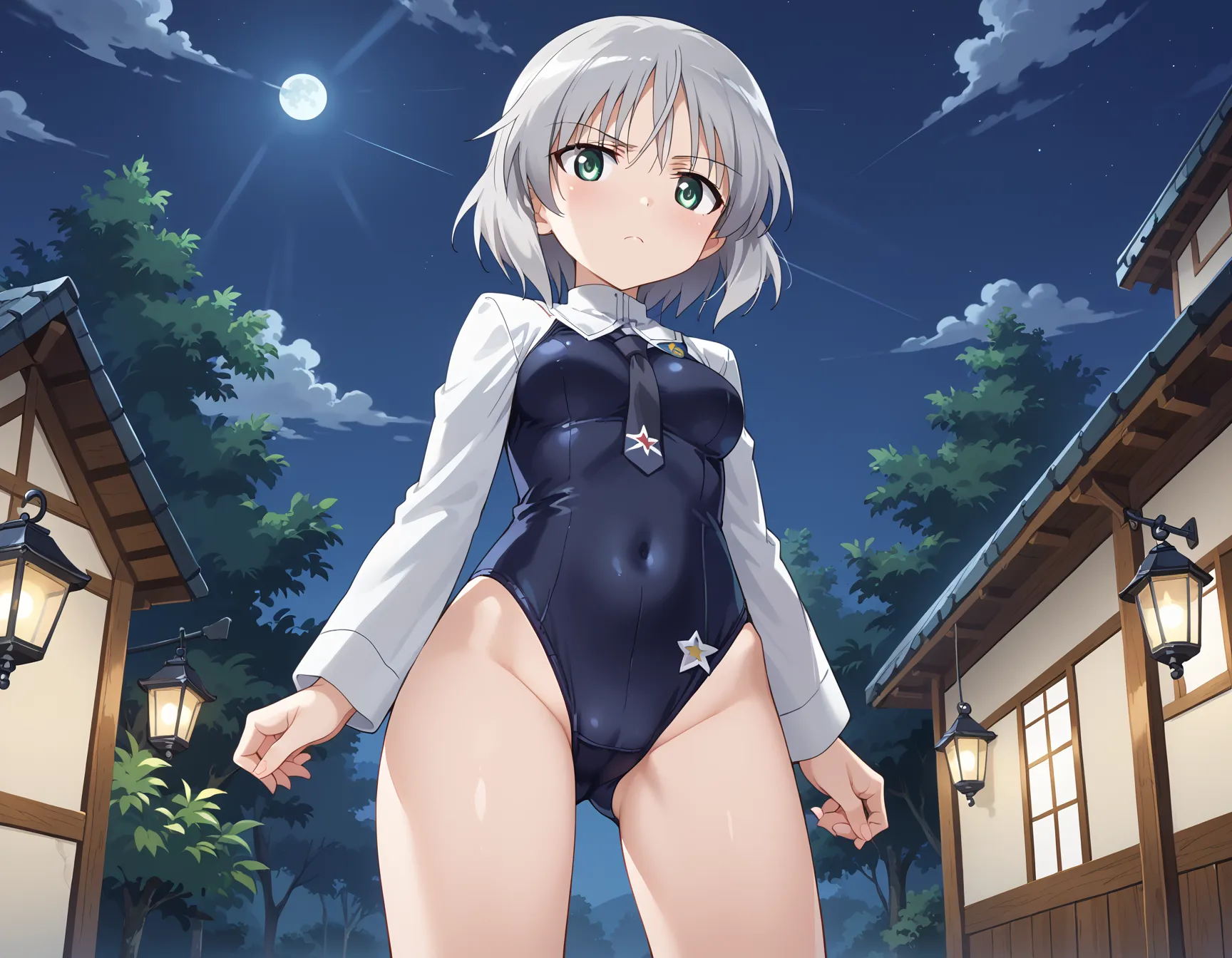 【「下着（ブラジャー・パンティ）」AIエロ画像（イラスト・アニメ・二次元風）15996枚まとめ！(134ページ目)のエロ画像1枚目