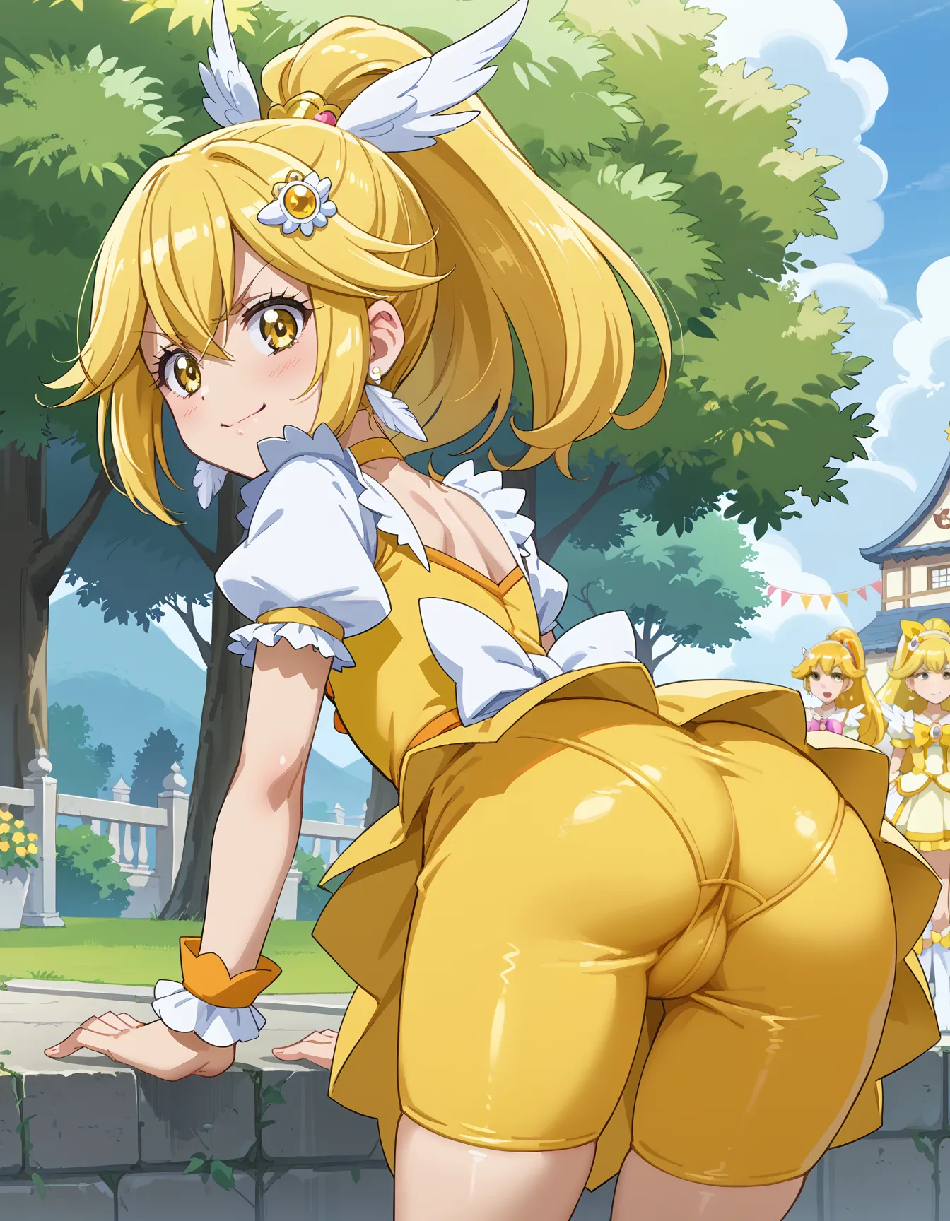【「貧乳」AIエロ画像（イラスト・アニメ・二次元風）8390枚まとめ！(72ページ目)のエロ画像12枚目