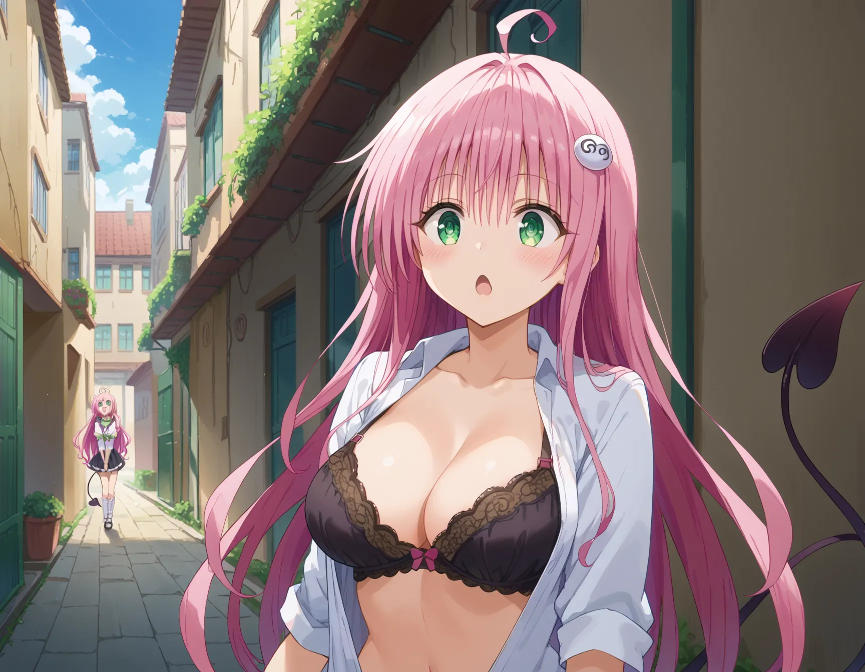 【「下着（ブラジャー・パンティ）」AIエロ画像（イラスト・アニメ・二次元風）15996枚まとめ！(133ページ目)のエロ画像1枚目