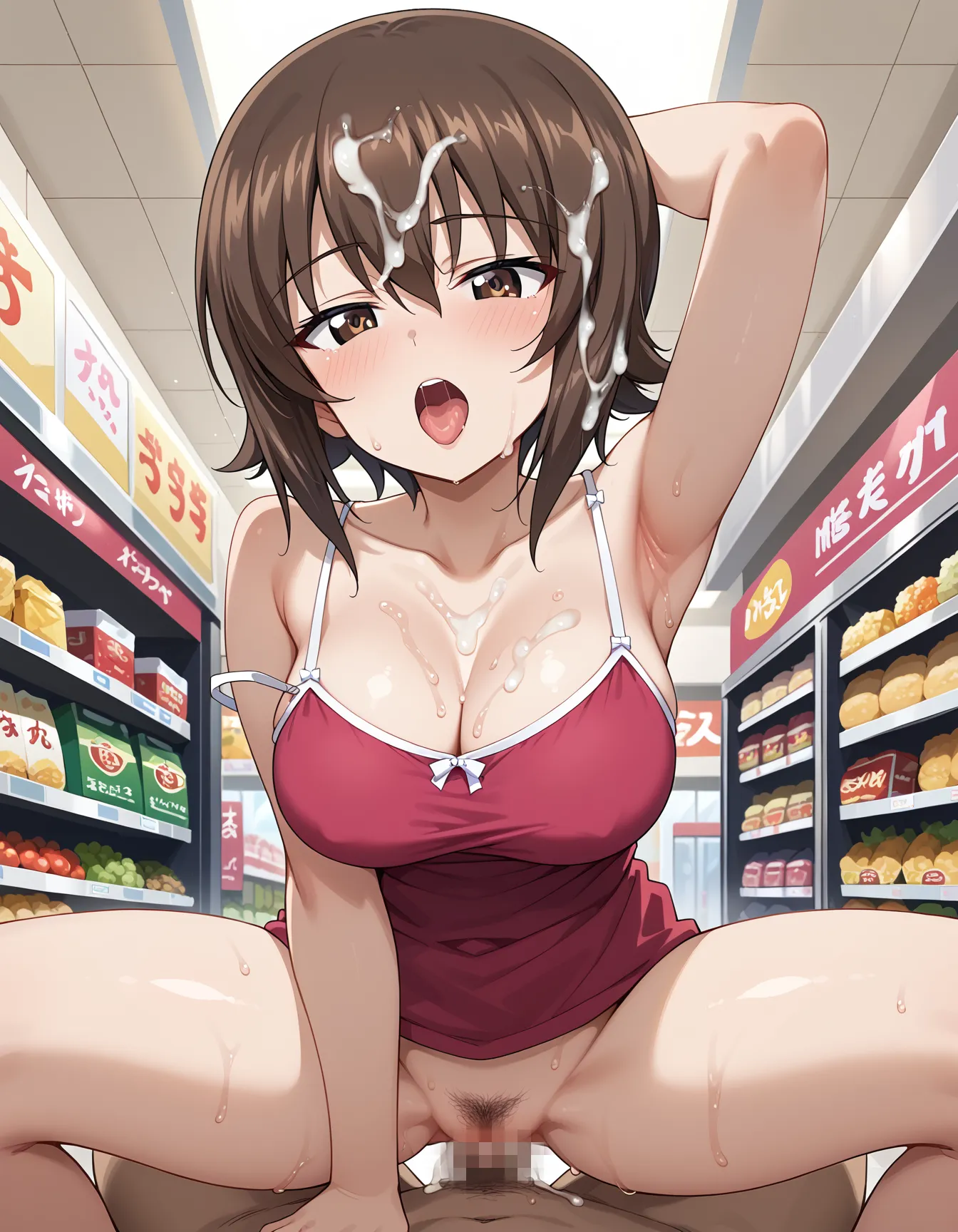 【「下着（ブラジャー・パンティ）」AIエロ画像（イラスト・アニメ・二次元風）15996枚まとめ！(132ページ目)のエロ画像14枚目