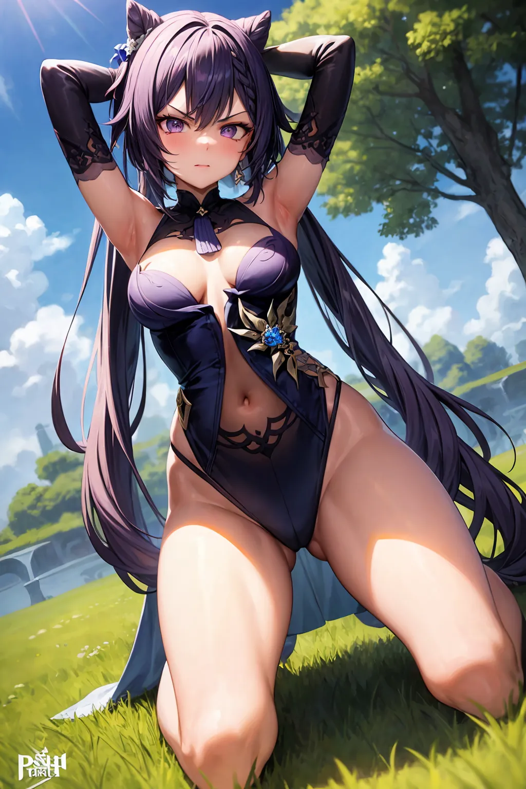 【「尻」AIエロ画像（イラスト・アニメ・二次元風）13361枚まとめ！(109ページ目)のエロ画像28枚目