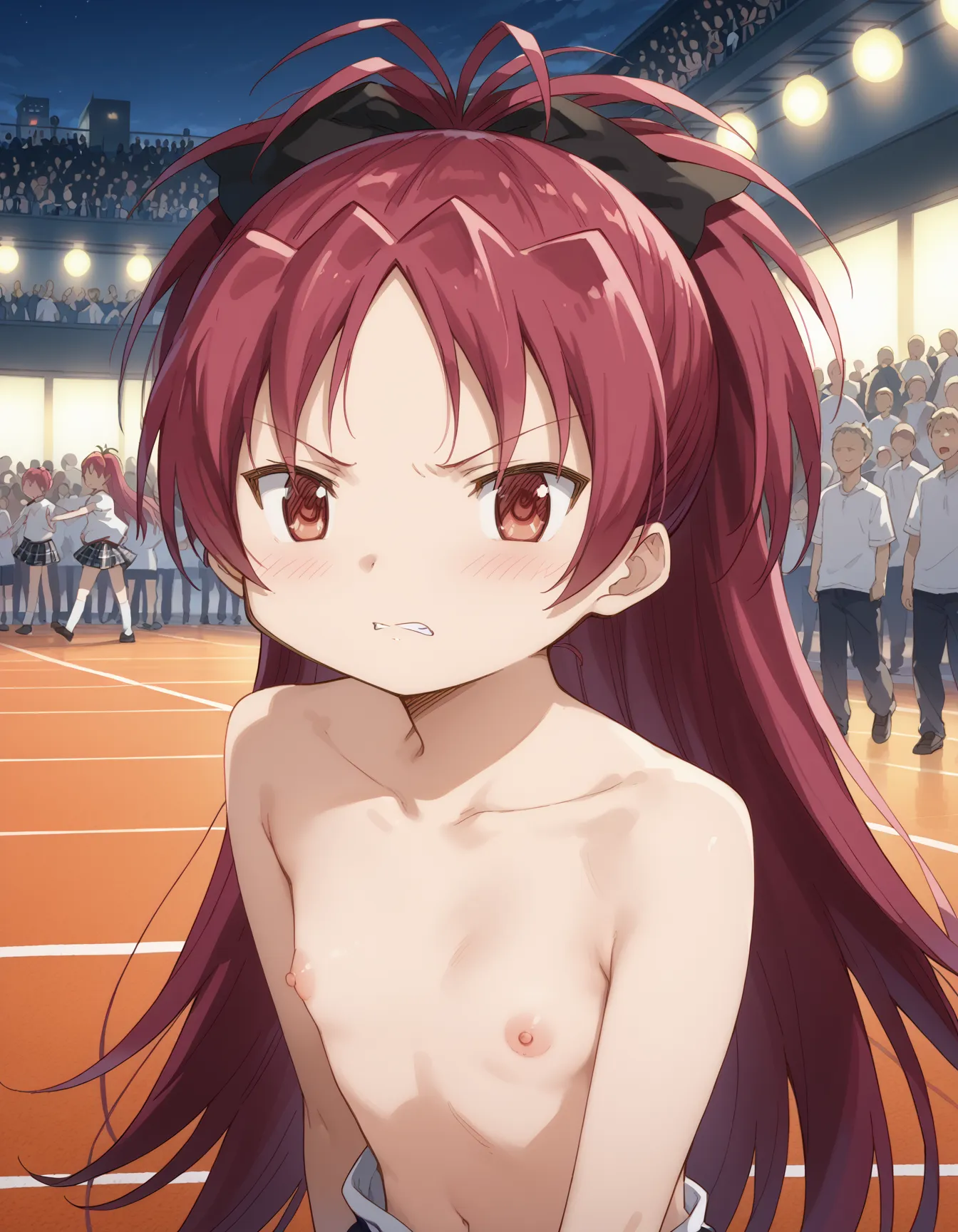 【「貧乳」AIエロ画像（イラスト・アニメ・二次元風）8390枚まとめ！(71ページ目)のエロ画像6枚目