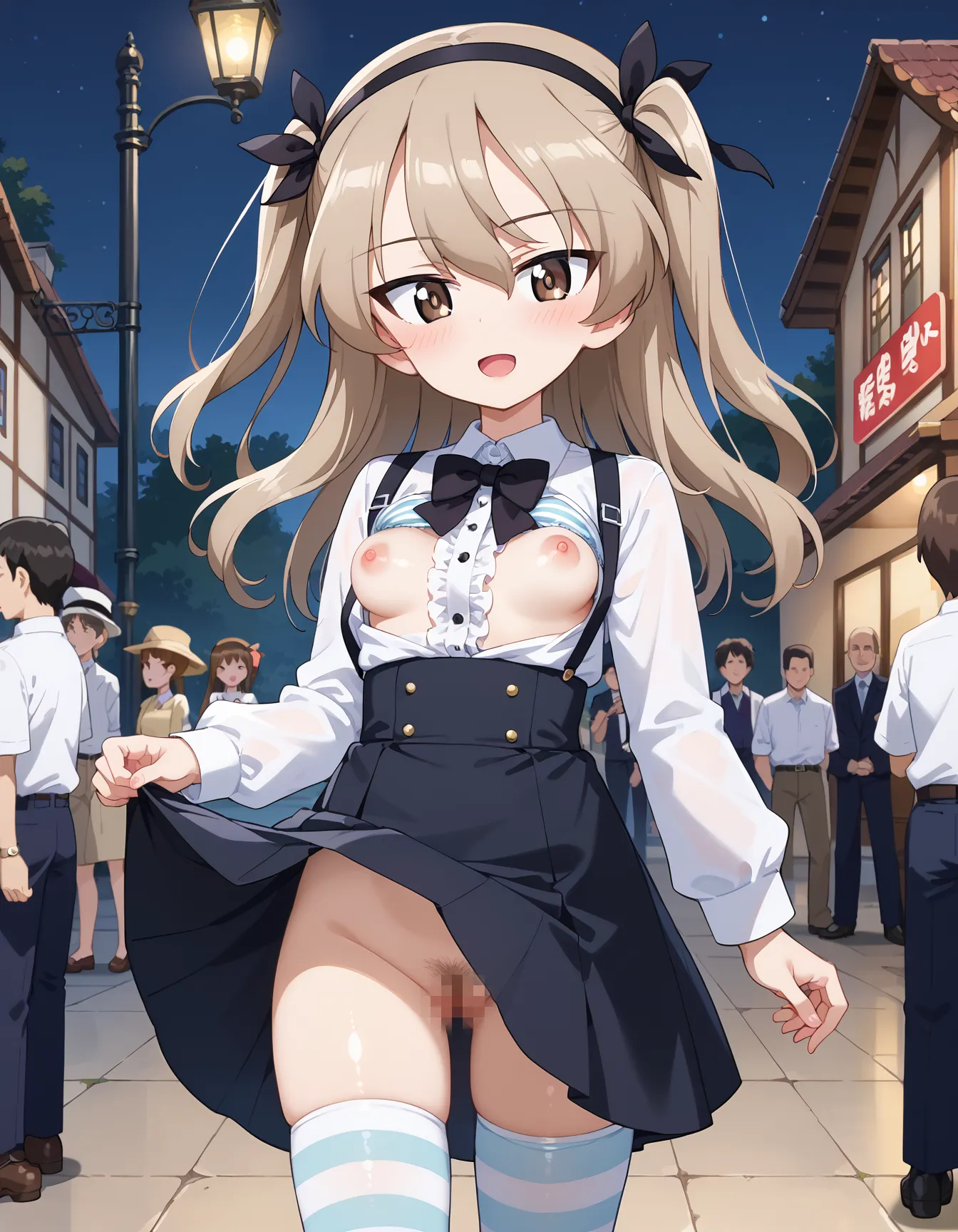 【「下着（ブラジャー・パンティ）」AIエロ画像（イラスト・アニメ・二次元風）15996枚まとめ！(131ページ目)のエロ画像4枚目