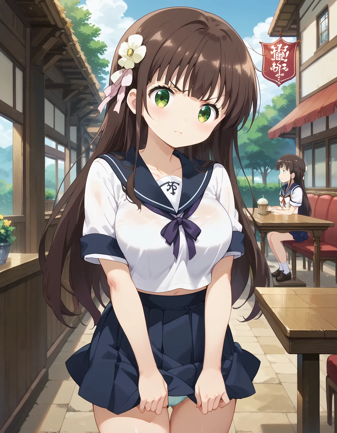 【「下着（ブラジャー・パンティ）」AIエロ画像（イラスト・アニメ・二次元風）15996枚まとめ！(130ページ目)のエロ画像28枚目