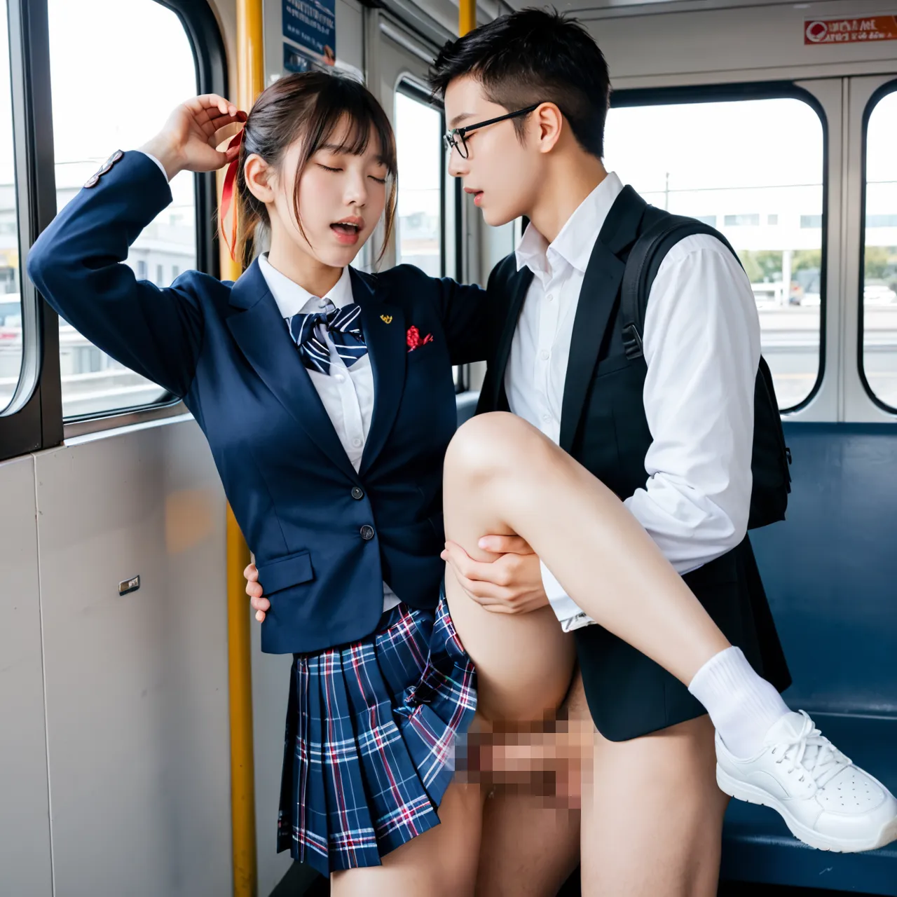 【「女子校生・JK×尻」AIエロ画像（リアル・実写・フォト風）3629枚まとめ！(29ページ目)のエロ画像15枚目