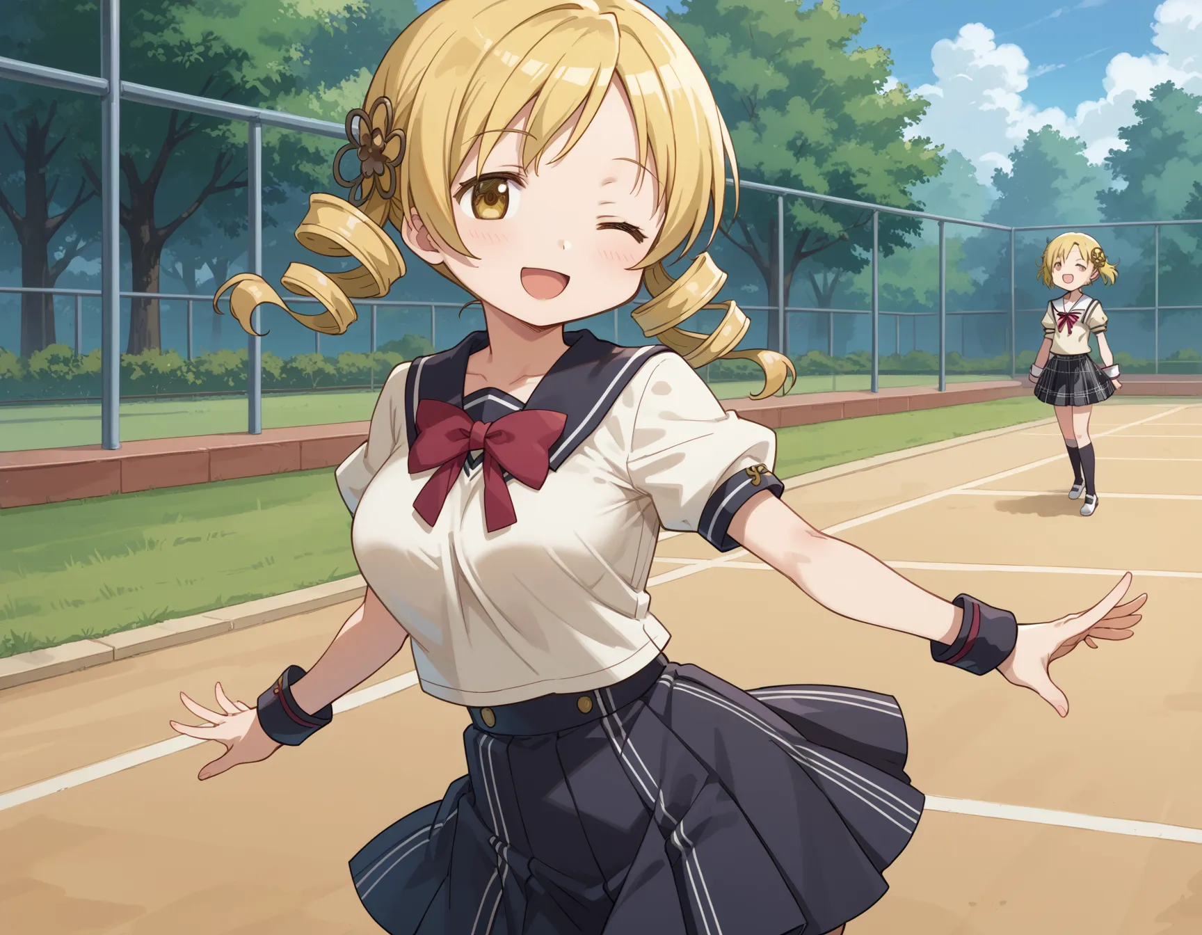 【「学制服」AIエロ画像（イラスト・アニメ・二次元風）4855枚まとめ！(39ページ目)のエロ画像14枚目