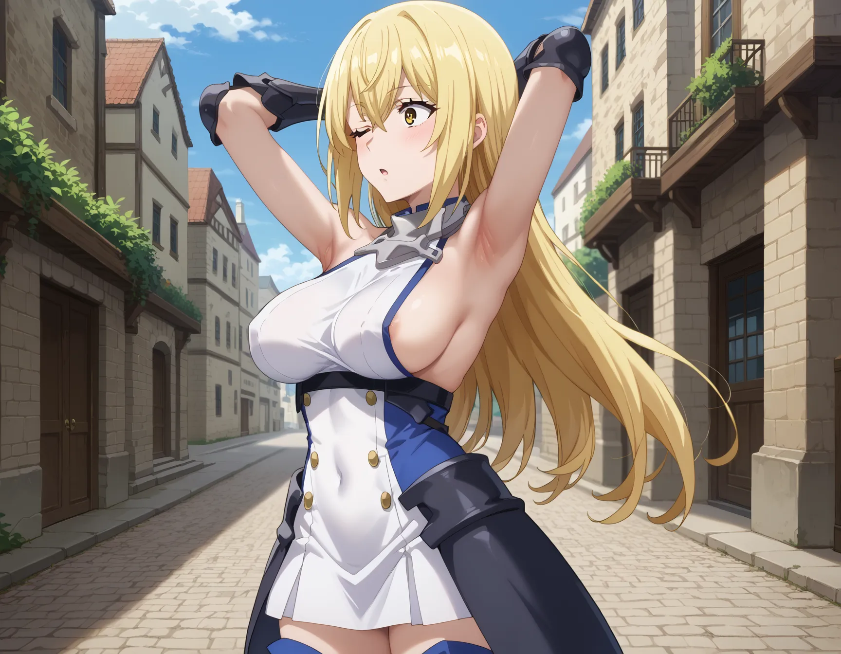 【「下着（ブラジャー・パンティ）」AIエロ画像（イラスト・アニメ・二次元風）15996枚まとめ！(130ページ目)のエロ画像7枚目