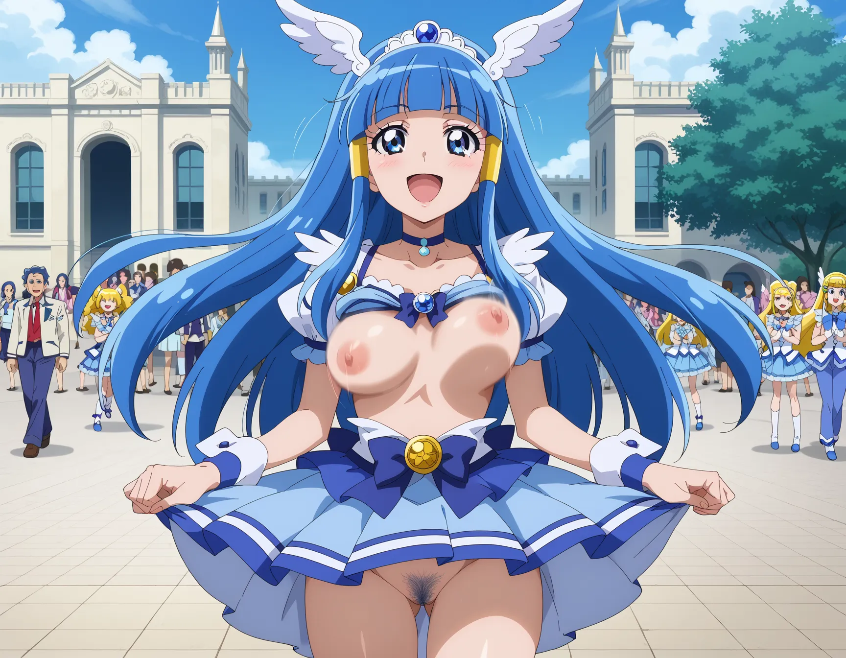 【「下着（ブラジャー・パンティ）」AIエロ画像（イラスト・アニメ・二次元風）15996枚まとめ！(130ページ目)のエロ画像5枚目