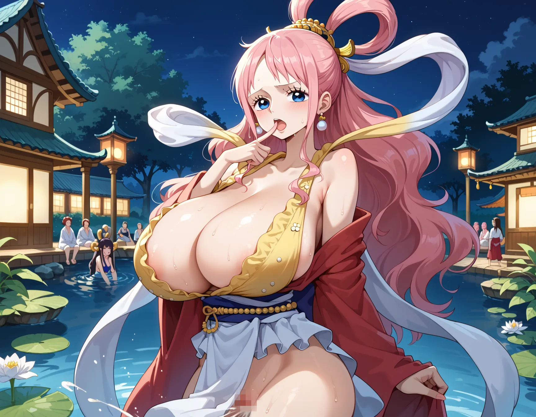 【「爆乳・超乳」AIエロ画像（イラスト・アニメ・二次元風）5621枚まとめ！(44ページ目)のエロ画像23枚目