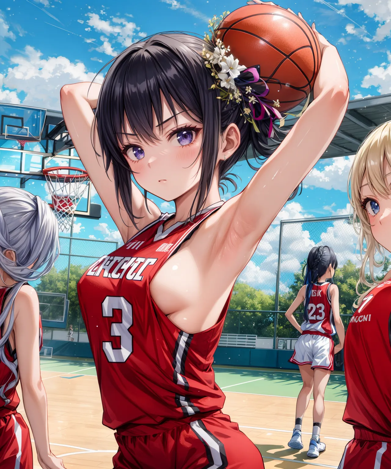 【「下着（ブラジャー・パンティ）」AIエロ画像（イラスト・アニメ・二次元風）15996枚まとめ！(130ページ目)のエロ画像1枚目