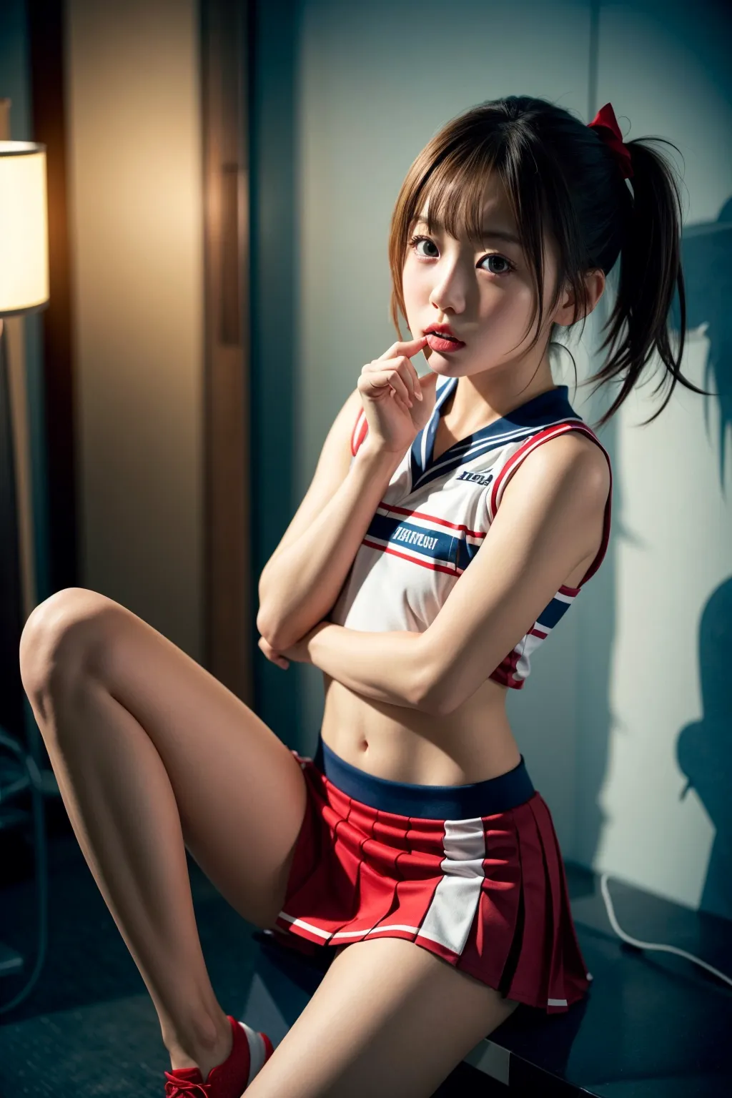 【「チアリーダー」AIエロ画像（リアル・実写・フォト風）1326枚まとめ！(11ページ目)のエロ画像27枚目