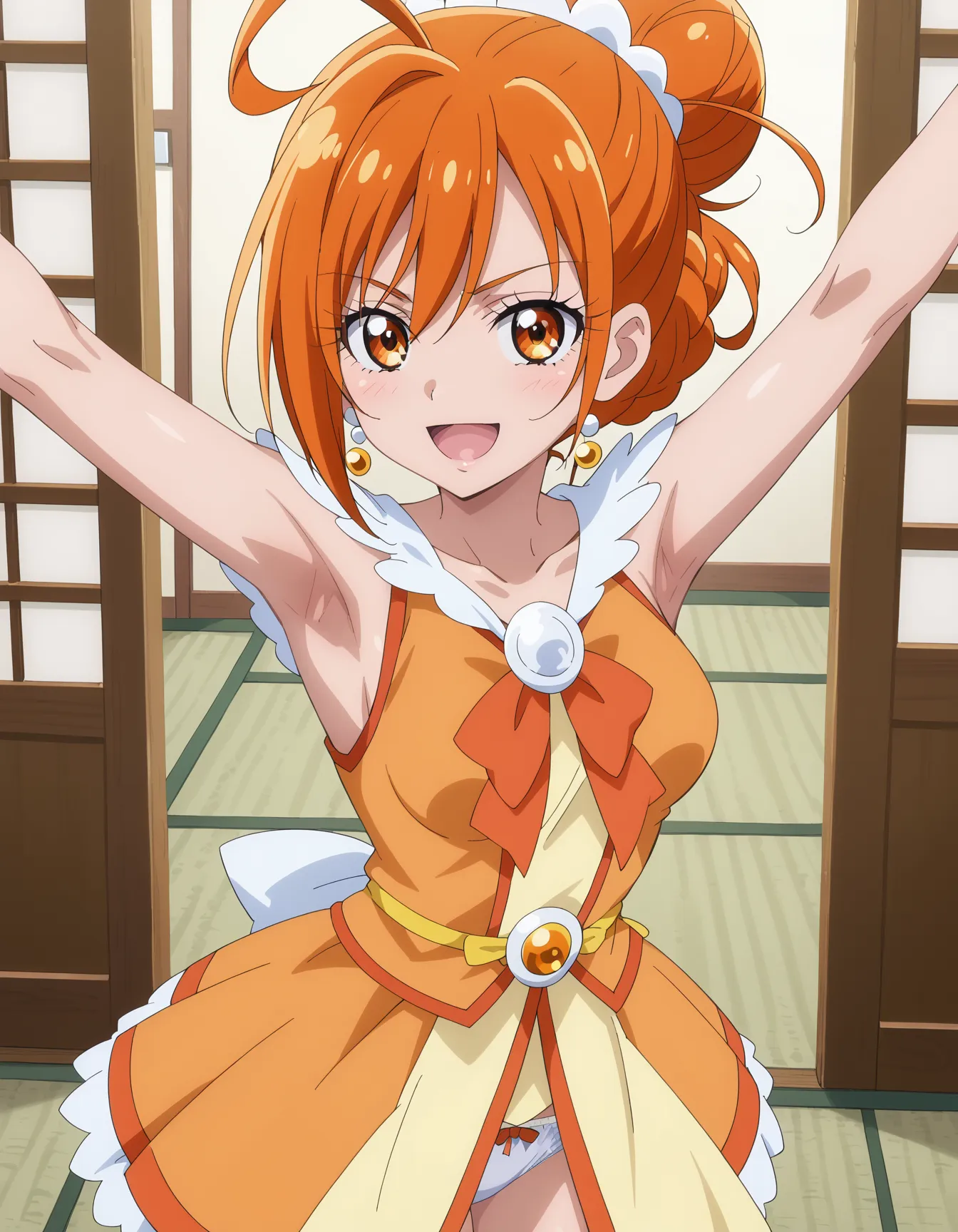 【「下着（ブラジャー・パンティ）」AIエロ画像（イラスト・アニメ・二次元風）15996枚まとめ！(129ページ目)のエロ画像3枚目