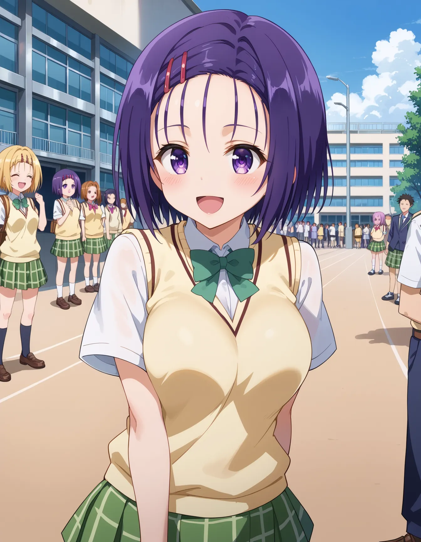 【「学制服」AIエロ画像（イラスト・アニメ・二次元風）4855枚まとめ！(38ページ目)のエロ画像28枚目