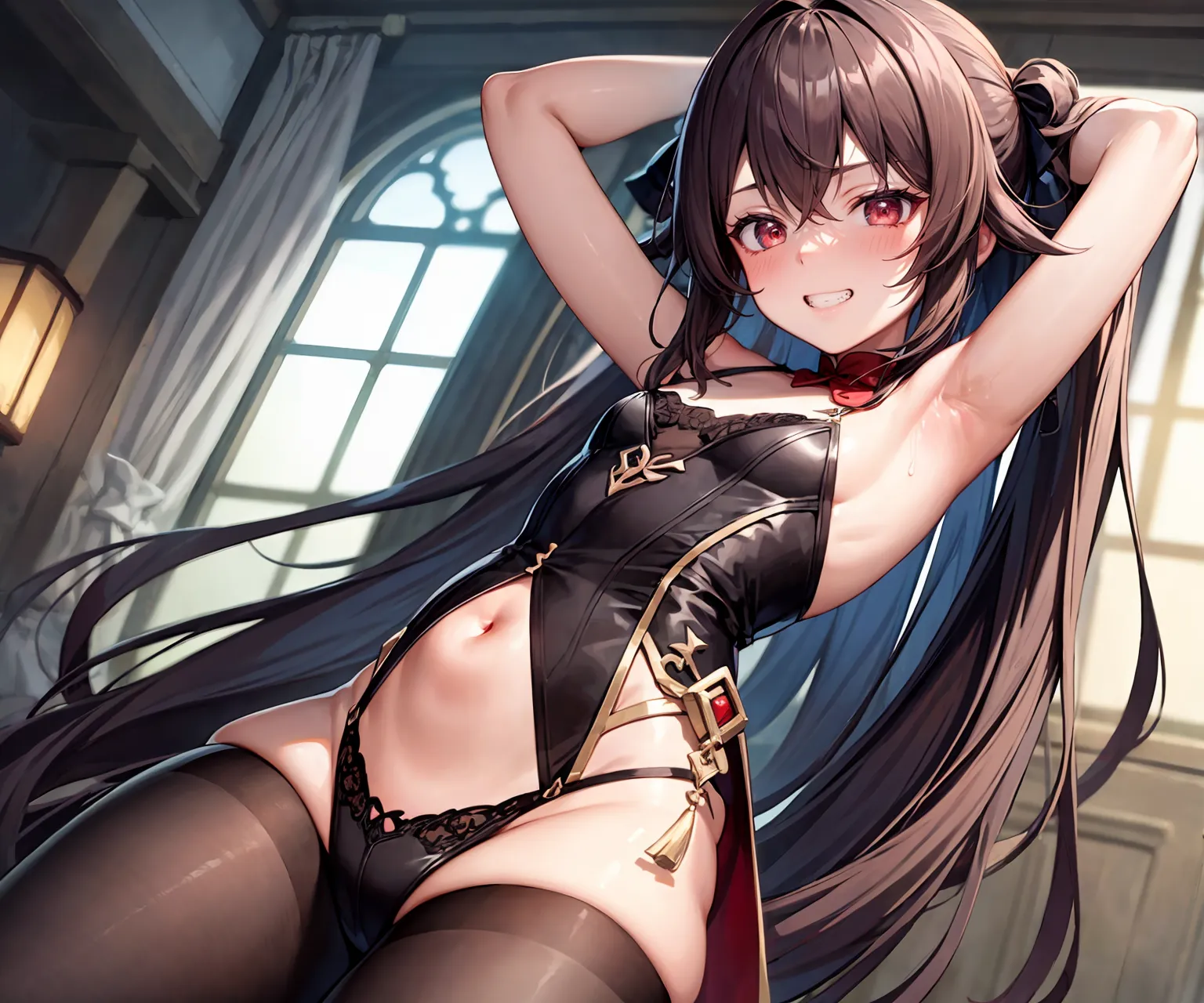 【「貧乳」AIエロ画像（イラスト・アニメ・二次元風）8390枚まとめ！(69ページ目)のエロ画像27枚目