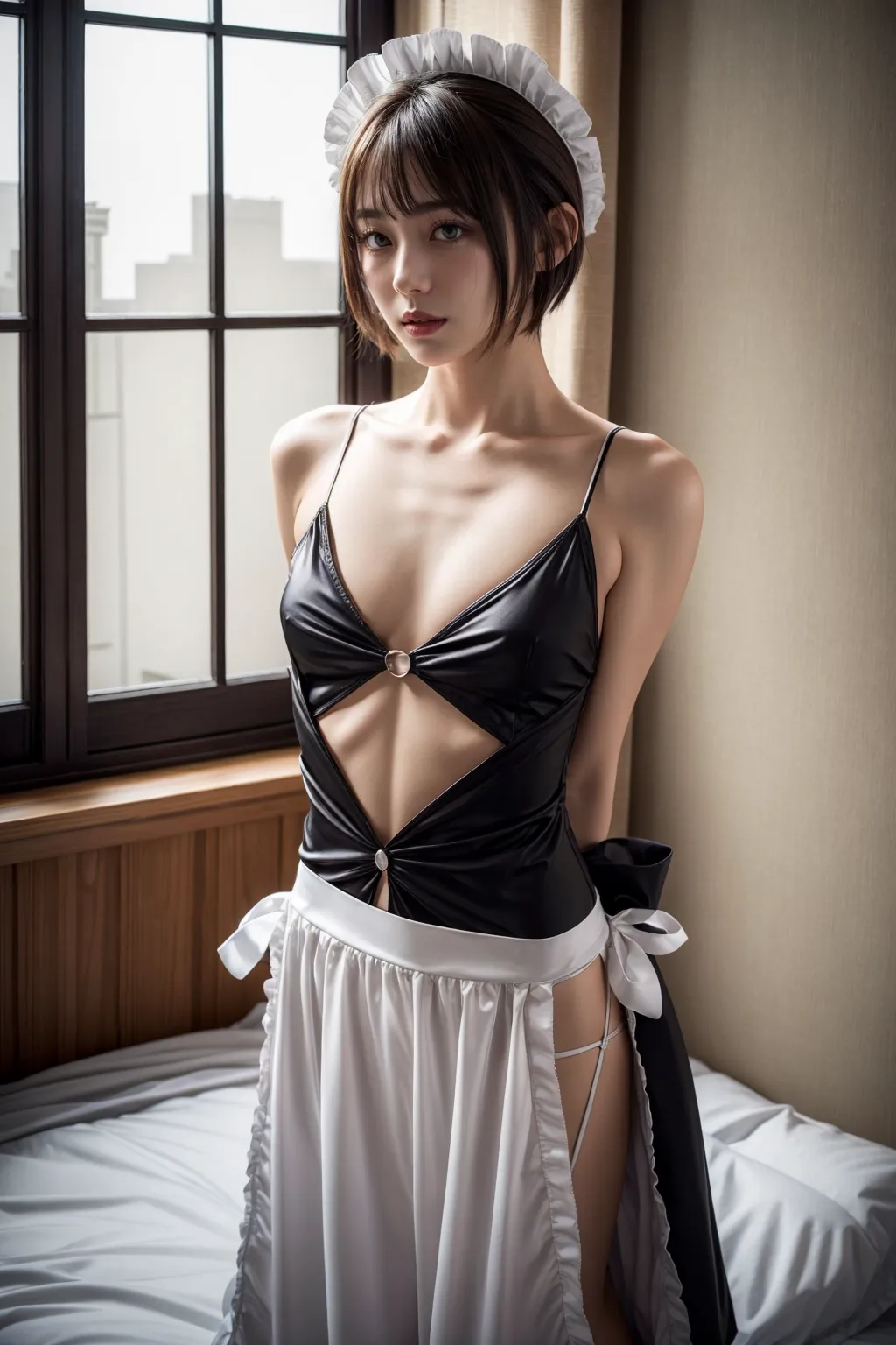 【「貧乳」AIエロ画像（リアル・実写・フォト風）21896枚まとめ！(175ページ目)のエロ画像27枚目