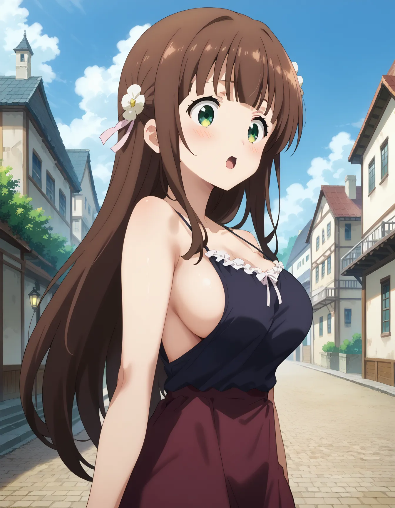 【「下着（ブラジャー・パンティ）」AIエロ画像（イラスト・アニメ・二次元風）15996枚まとめ！(128ページ目)のエロ画像12枚目