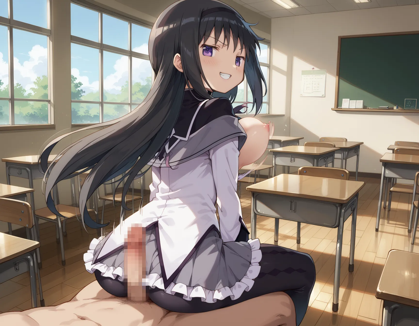 【「貧乳」AIエロ画像（イラスト・アニメ・二次元風）8390枚まとめ！(69ページ目)のエロ画像10枚目