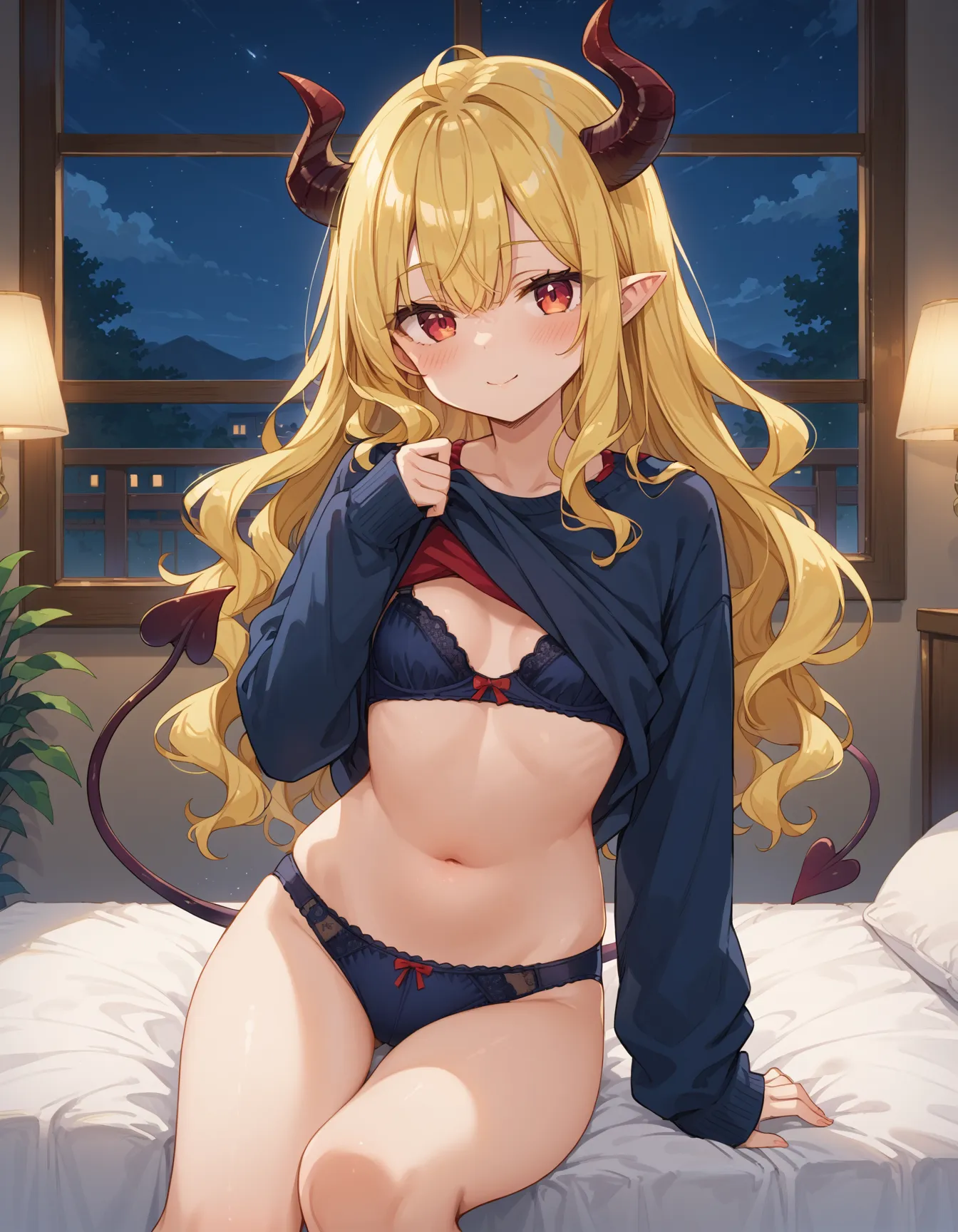 【「下着（ブラジャー・パンティ）」AIエロ画像（イラスト・アニメ・二次元風）15996枚まとめ！(127ページ目)のエロ画像19枚目