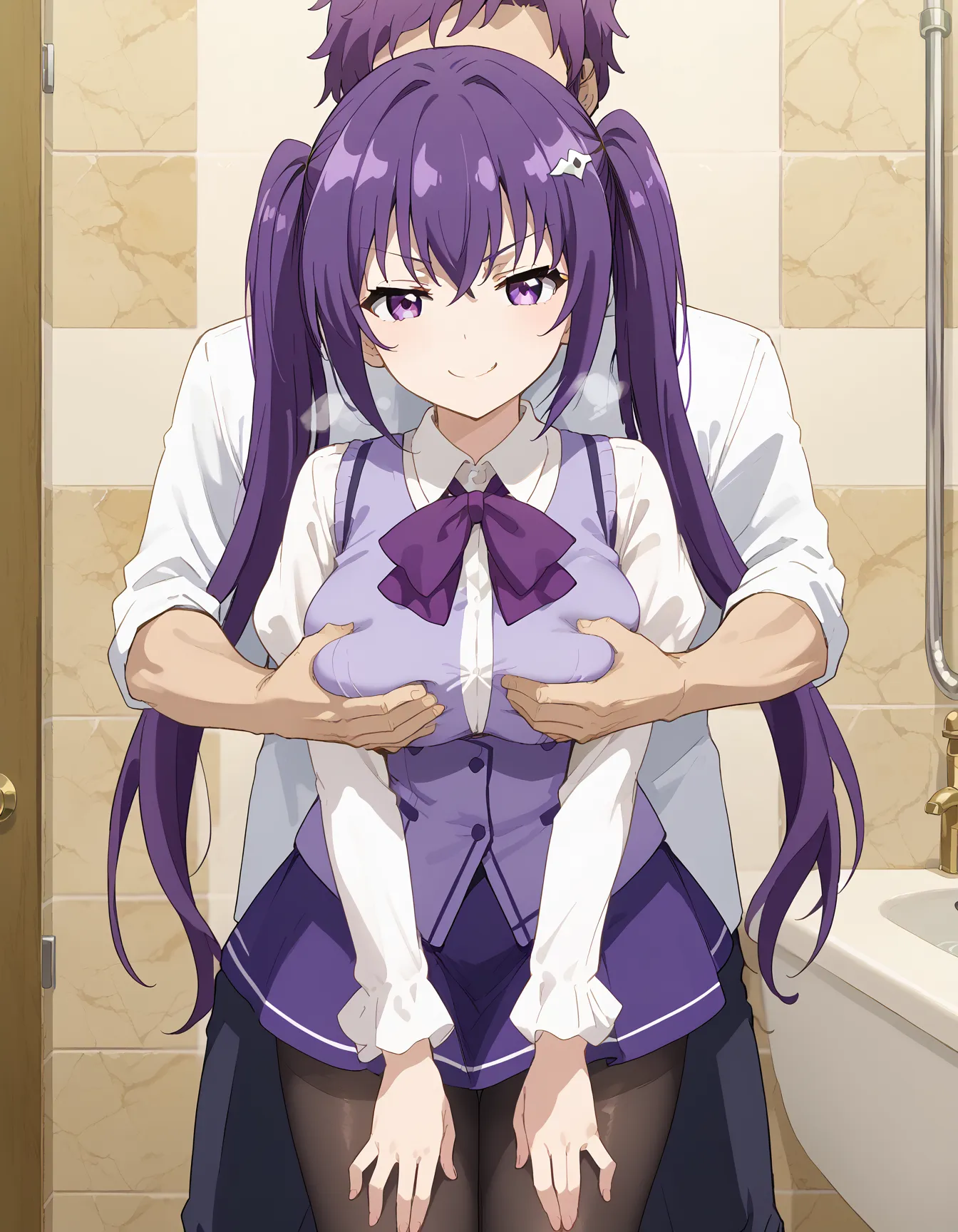 【「パンスト」AIエロ画像（イラスト・アニメ・二次元風）1436枚まとめ！(13ページ目)のエロ画像3枚目