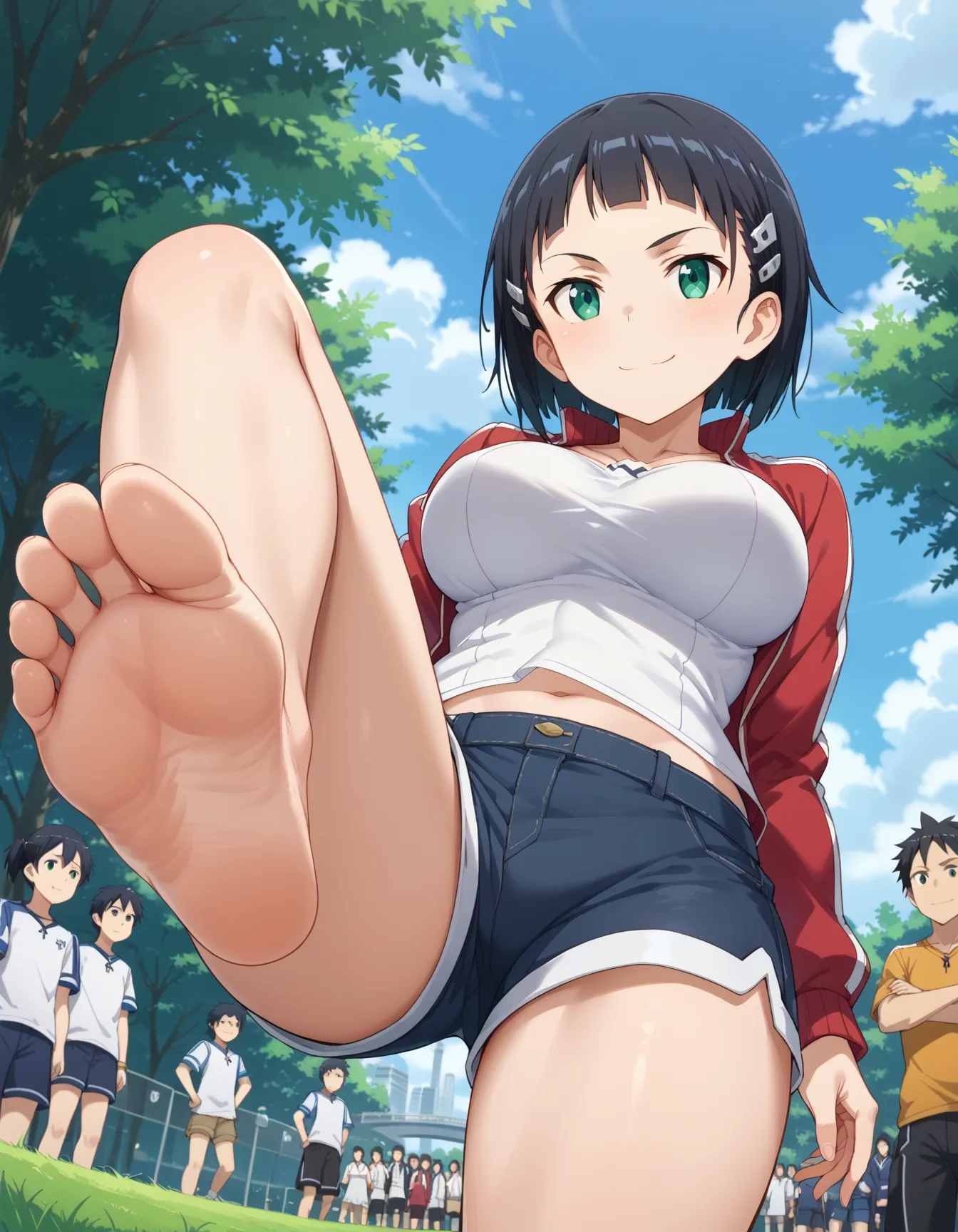 【「尻」AIエロ画像（イラスト・アニメ・二次元風）13361枚まとめ！(106ページ目)のエロ画像9枚目